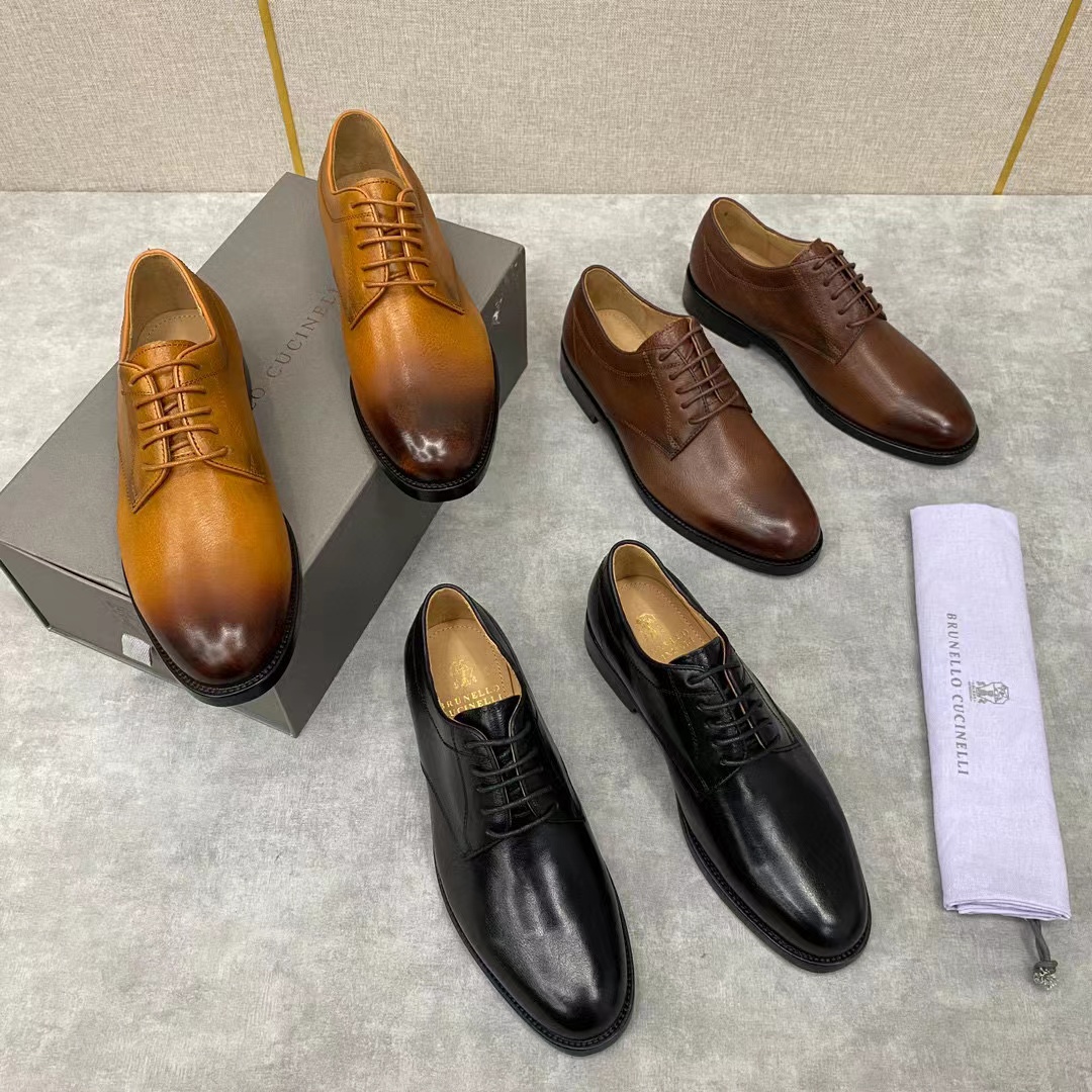 BC NIGO Men's Lace Up Leather Derby Shoes #nigo91131