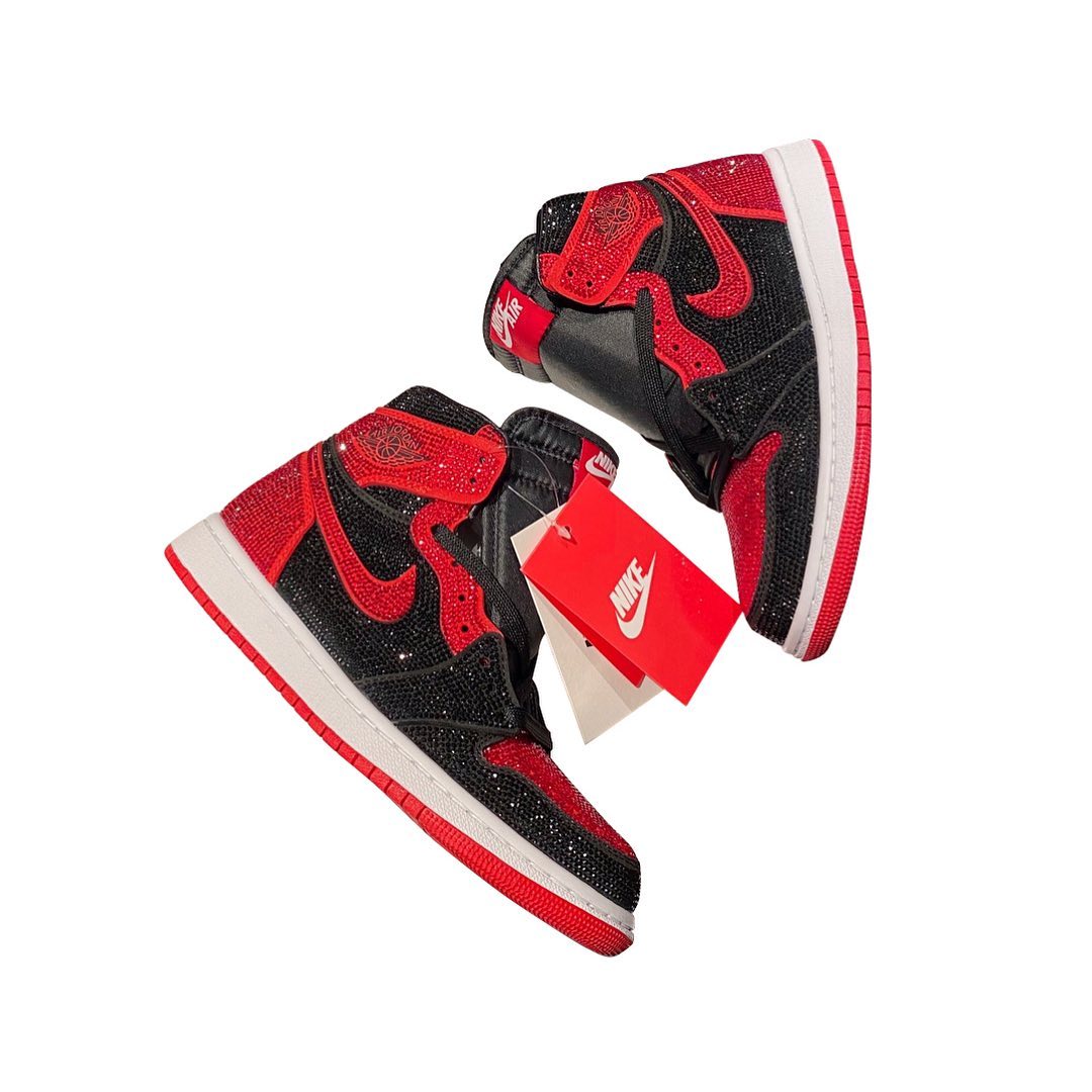 nike AJ NIGO High Top Diamond Inlay Sneakers Shoes #nigo11137