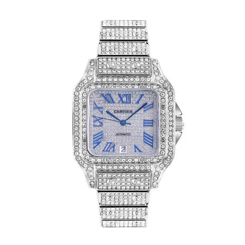 Mantianxing Uses Various Colors Of Rhinestones To Inlay 904 Fine Steel Watch Accessories Jewelry #nigo82479