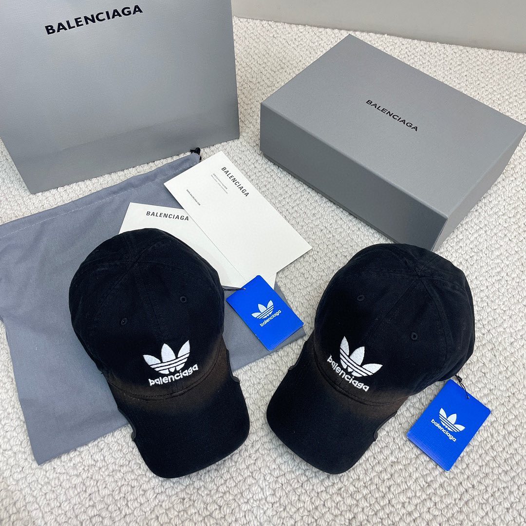 Balenciaga NIGO Notched Peaked Cap Cowboy Hat Accessories #nigo5832