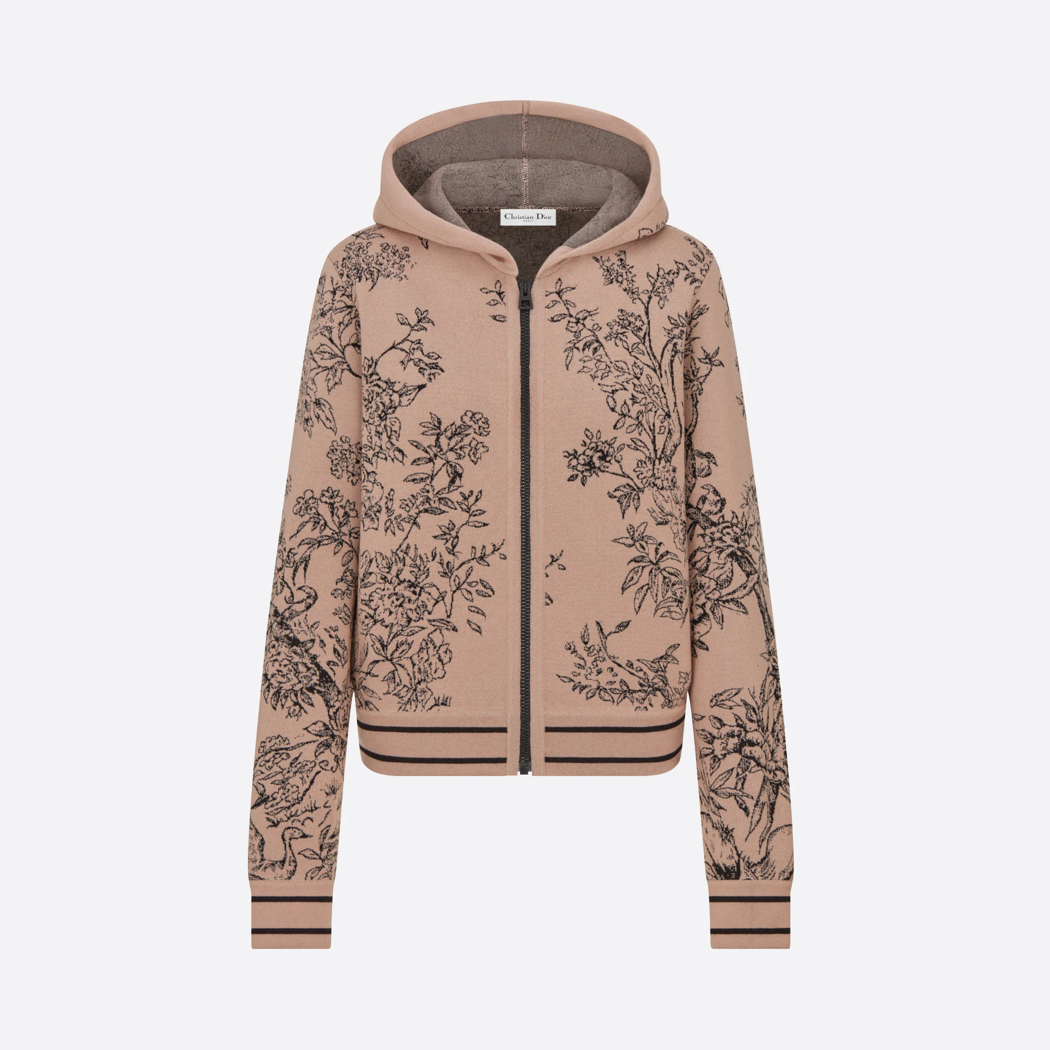 Dior NIGO Man Knitted Zipper Hoodie Jacket Knit Pants Suit Set #nigo5924