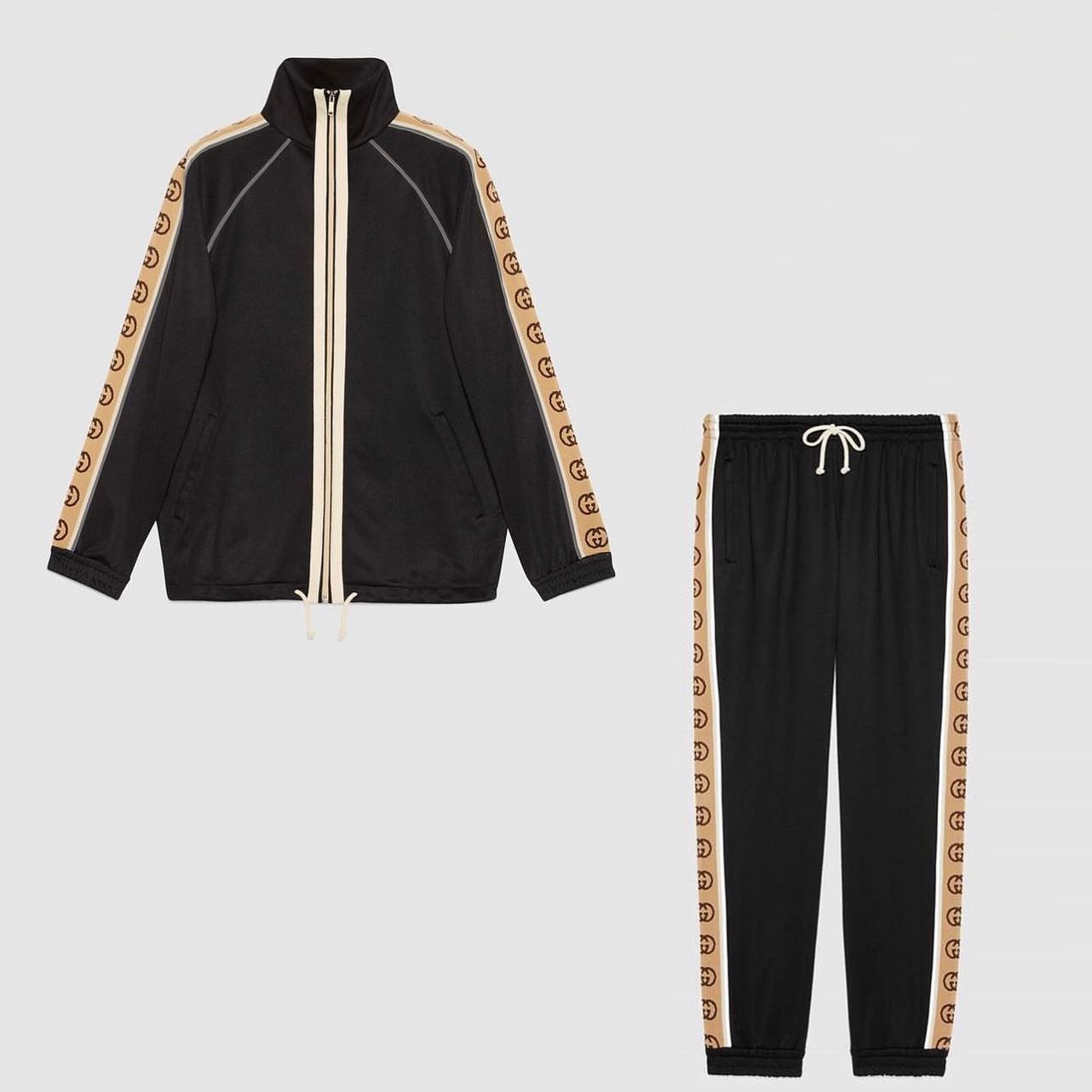 GUCCI Classic LOGO Pattern Casual Pants Jacket Suit #nigo6796