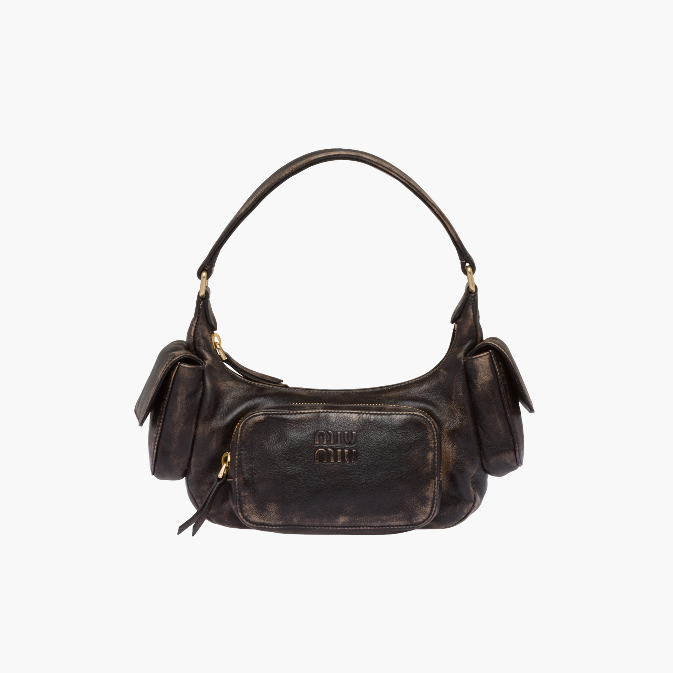 Miu Miu NIGO Candy Colored Leather Face Crossbody Underarm Bag #nigo57425