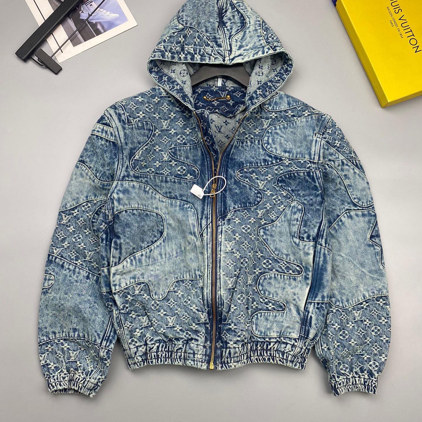 Louis Vuitton 2022 Monogram Patchwork Denim Jacket - Blue Outerwear,  Clothing - LOU731540