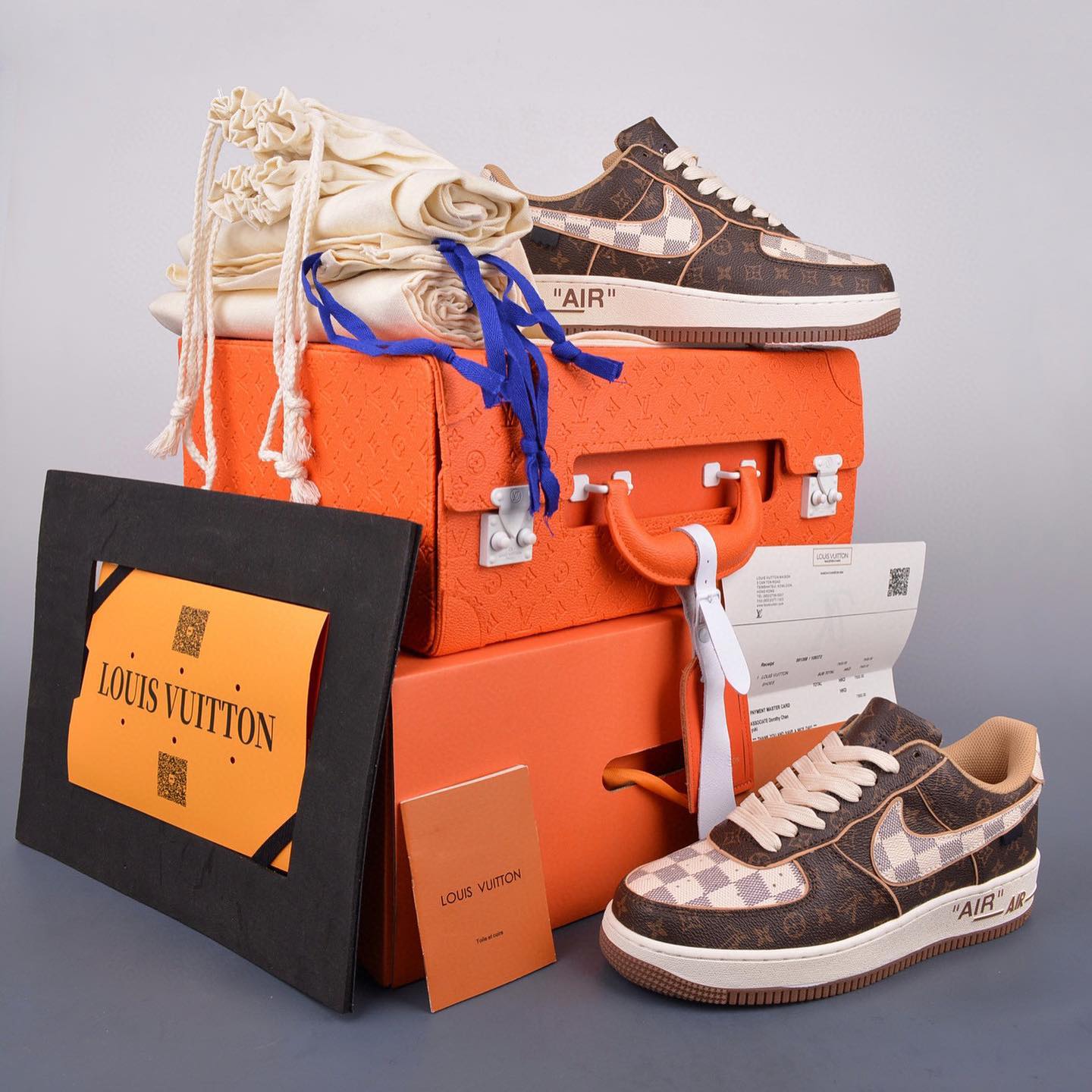 Louis & Nike NIGO  Low Top Casual Sneakers With Case Shoes #nigo4536
