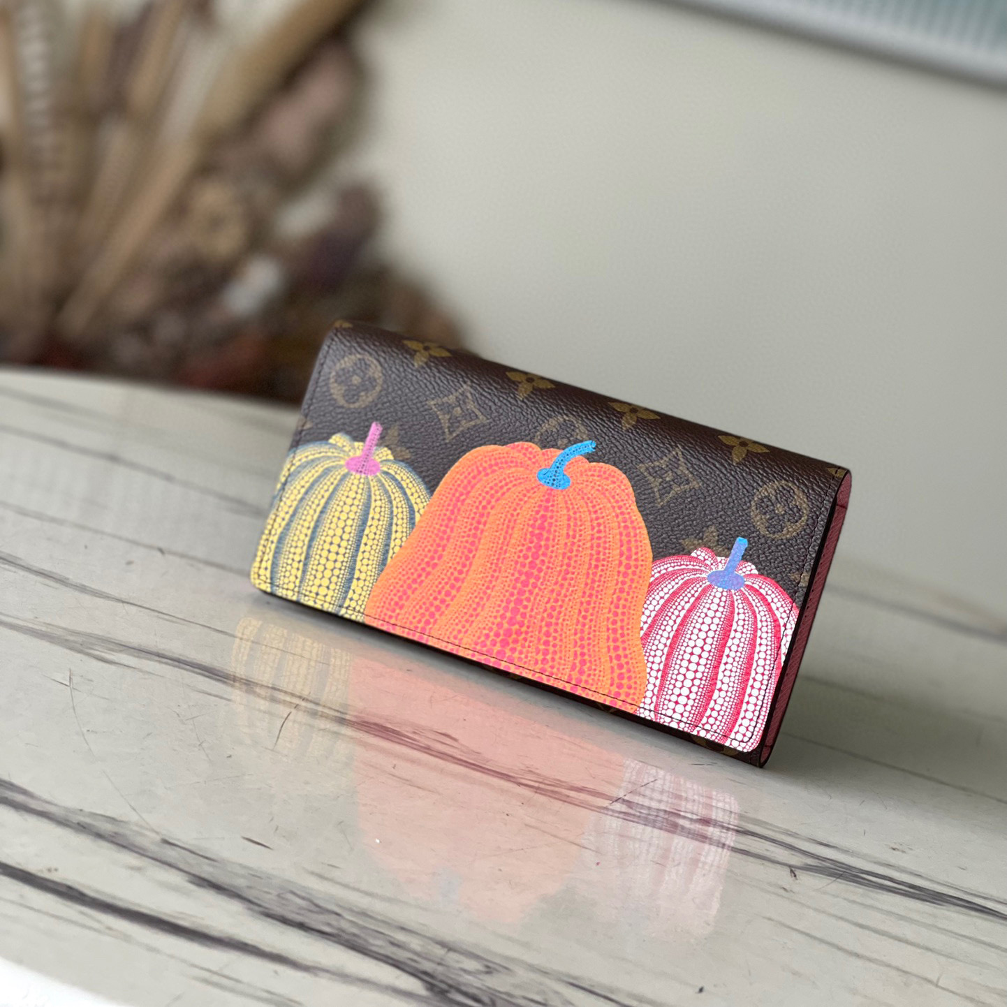 Louis Vuitton NIGO Leather Rectangular Printed Wallet Accessories #nigo57487