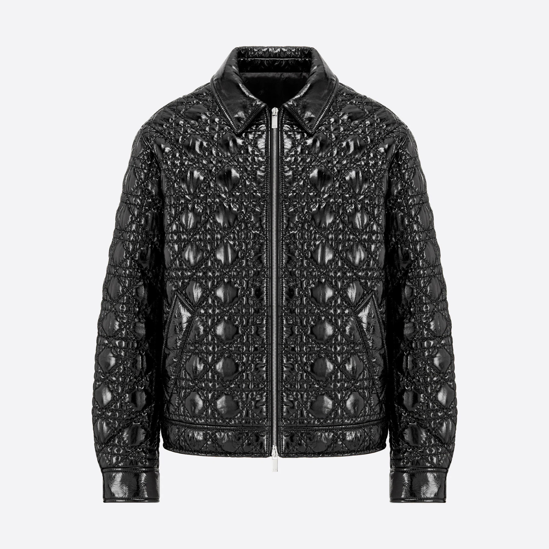 Dior NIGO Man Leather Zipper Jacket #nigo3421