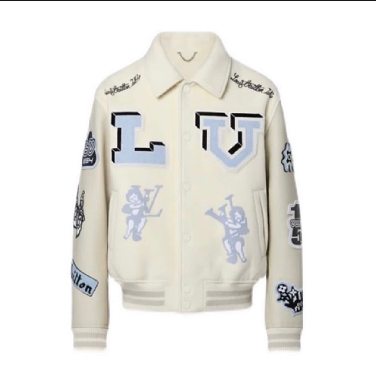 Louis Vuitton Man Autumn Winter Baseball Jacket #nigo4675