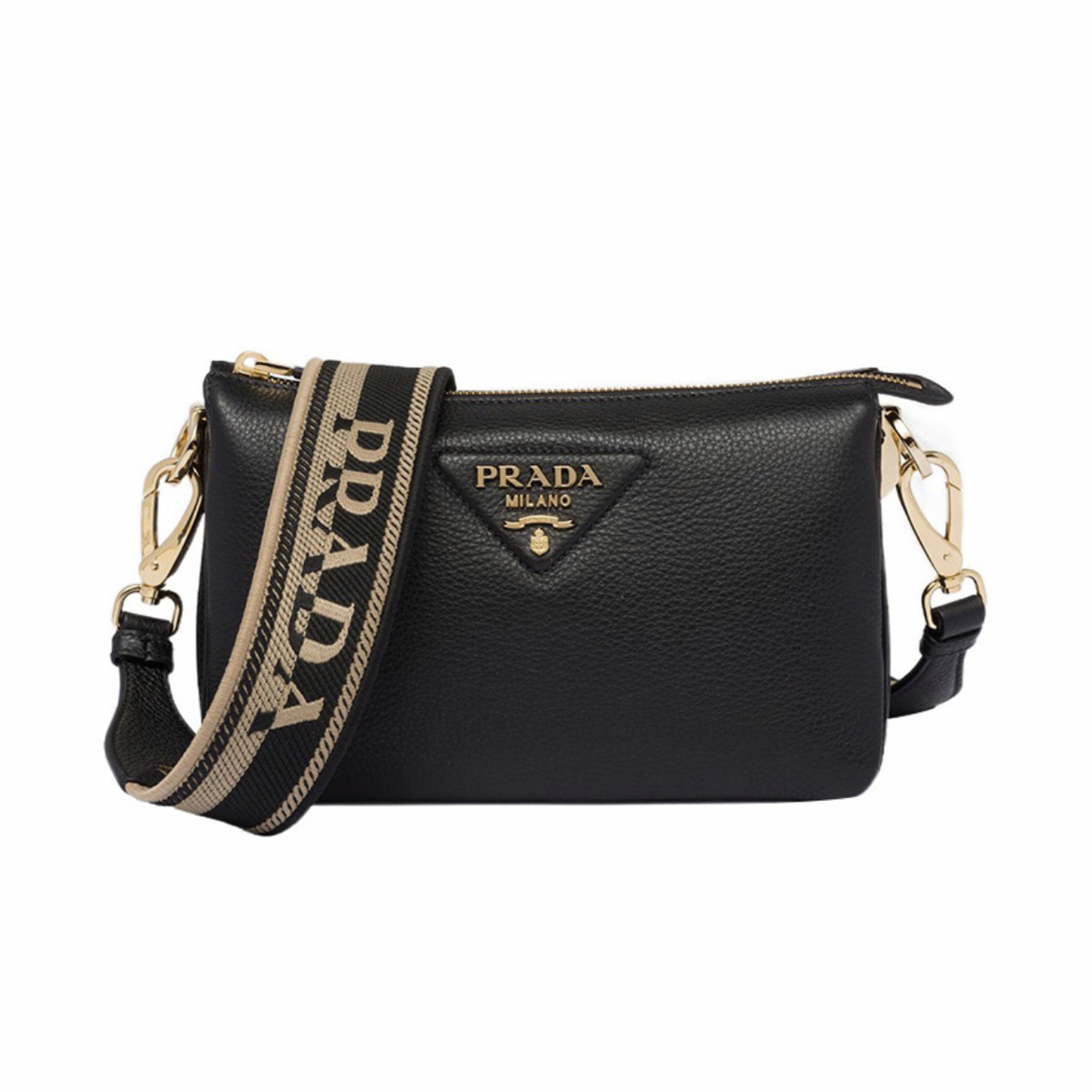 Prada NIGO Leather Shoulder Strap Crossbody Bag #nigo57571