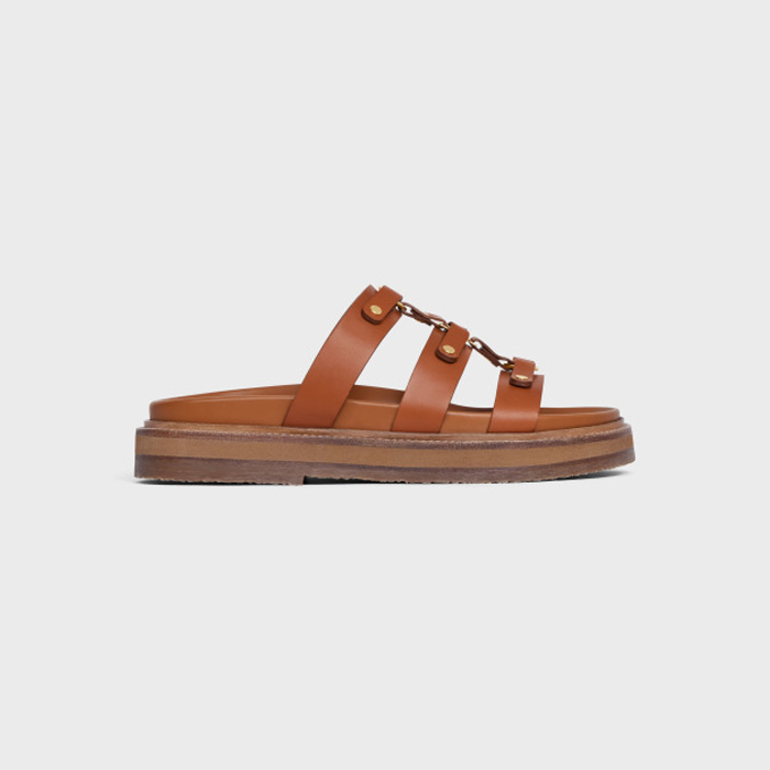Celine NIGO Leather Flat Bottomed Slippers And Sandals shoe shoes #nigo57636