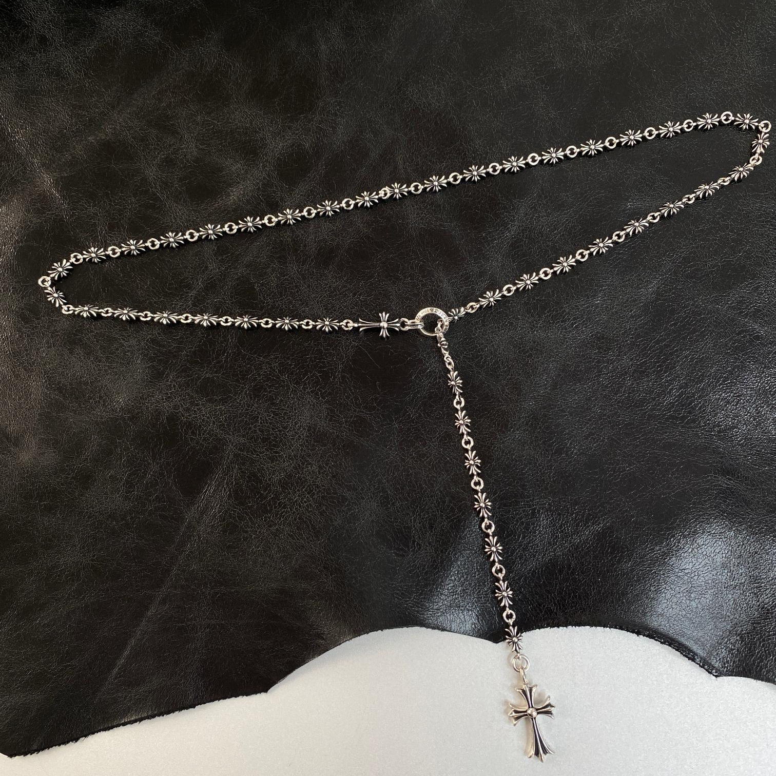 Chrome Hearts NIGO Silver Decorative Necklace Accessories #nigo84112