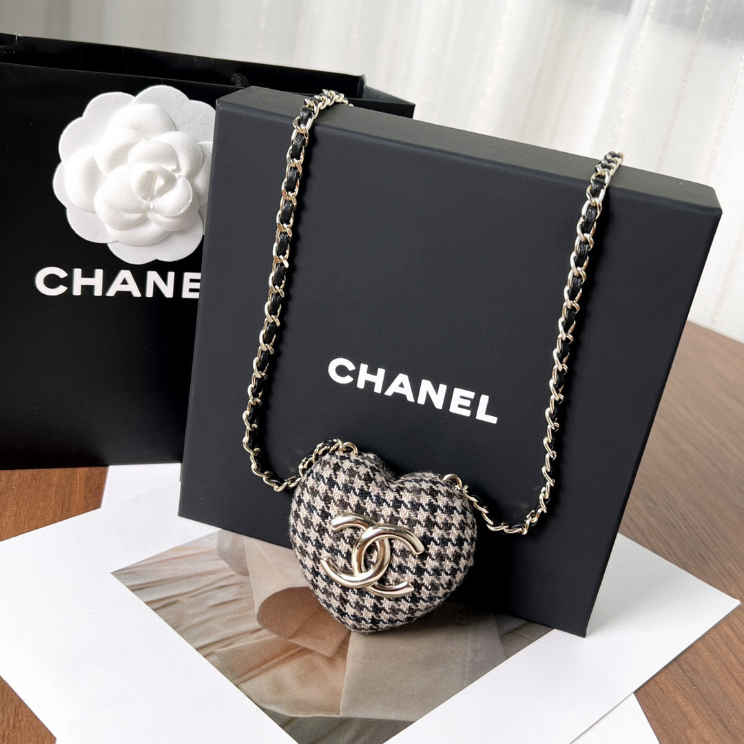 Chanel NIGO Accessories Heart Shaped Chain Bag #nigo84114