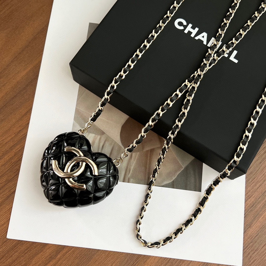 Chanel NIGO Accessories Heart Shaped Chain Bag #nigo84114