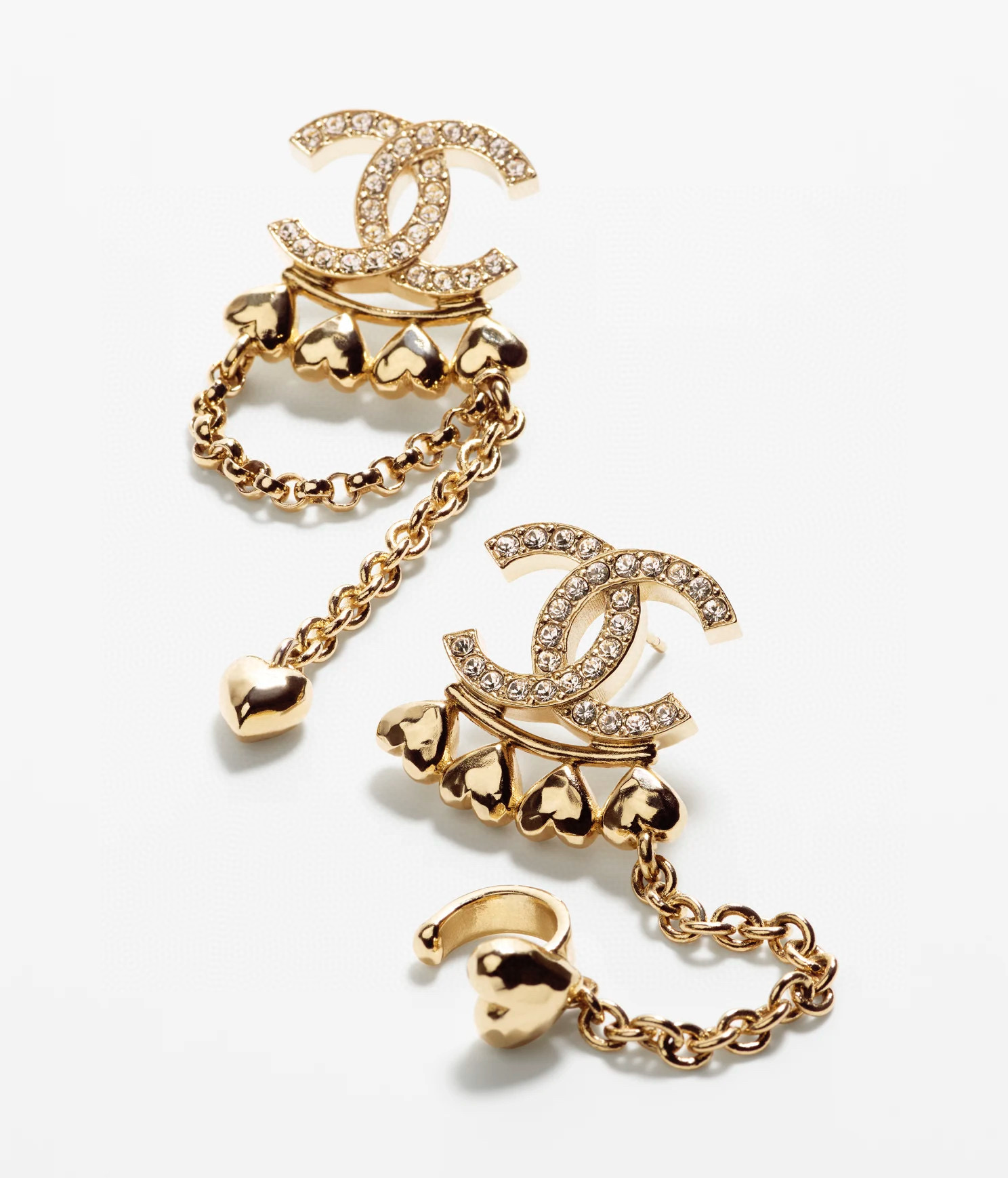 Chanel NIGO Accessories Gold Style Earrings #nigo84115