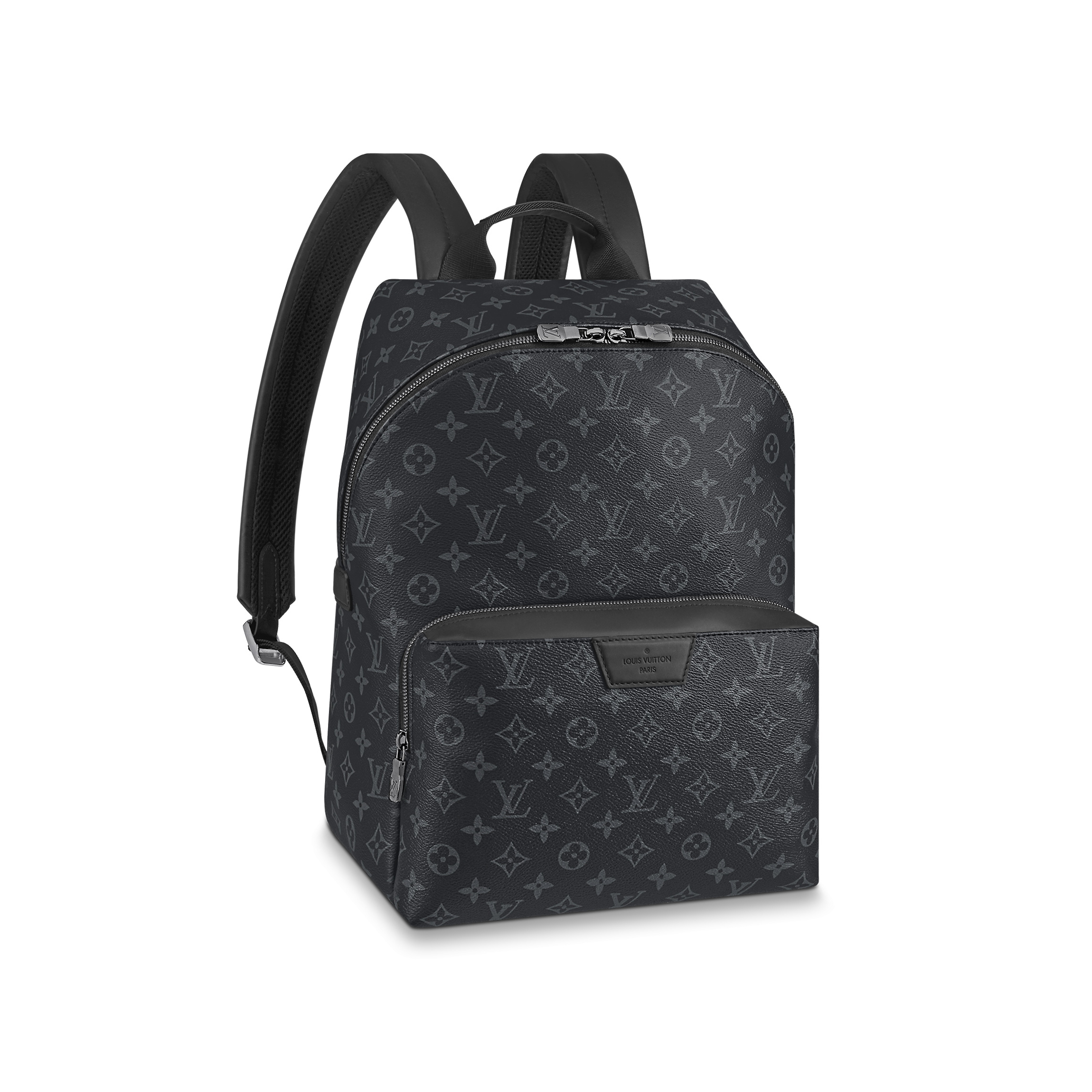 Louis Vuitton NIGO Black Leather Backpack Bag #nigo6514
