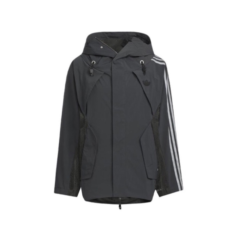 Adidas NIGO Man Multifunctional Zippered Hooded Jacket #nigo94642