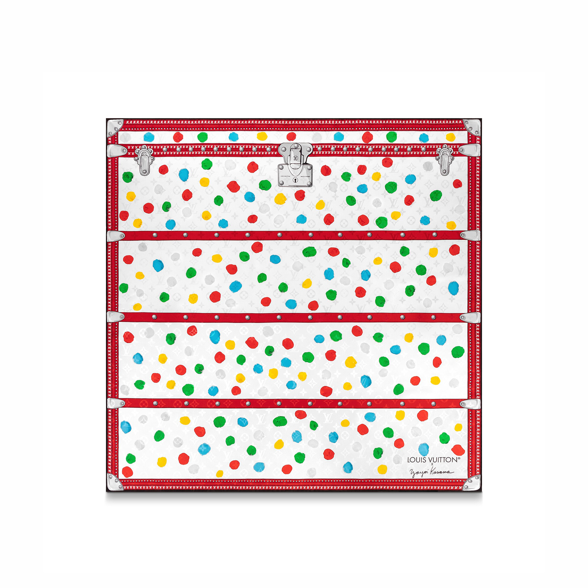 Louis Vuitton NIGO Polka Dot Decorative Square Scarf Accessories#nigo57696