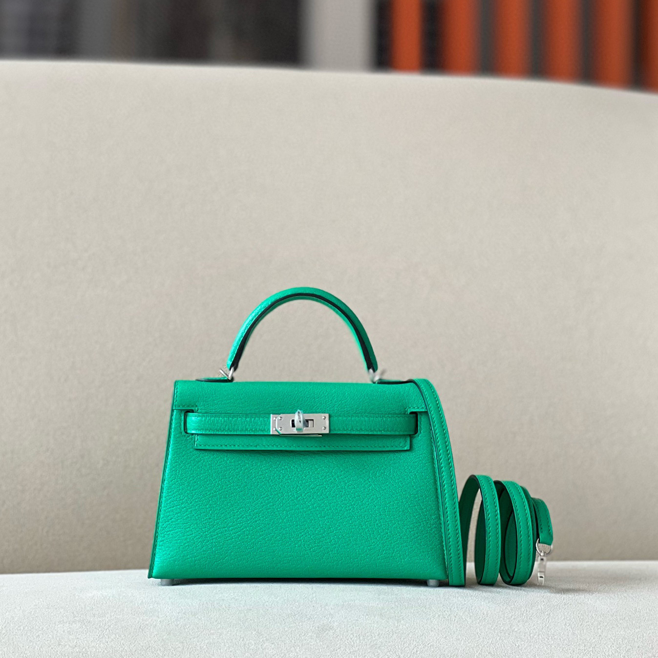 Hermes NIGO Leather Candy Colored Portable Bag #nigo57662