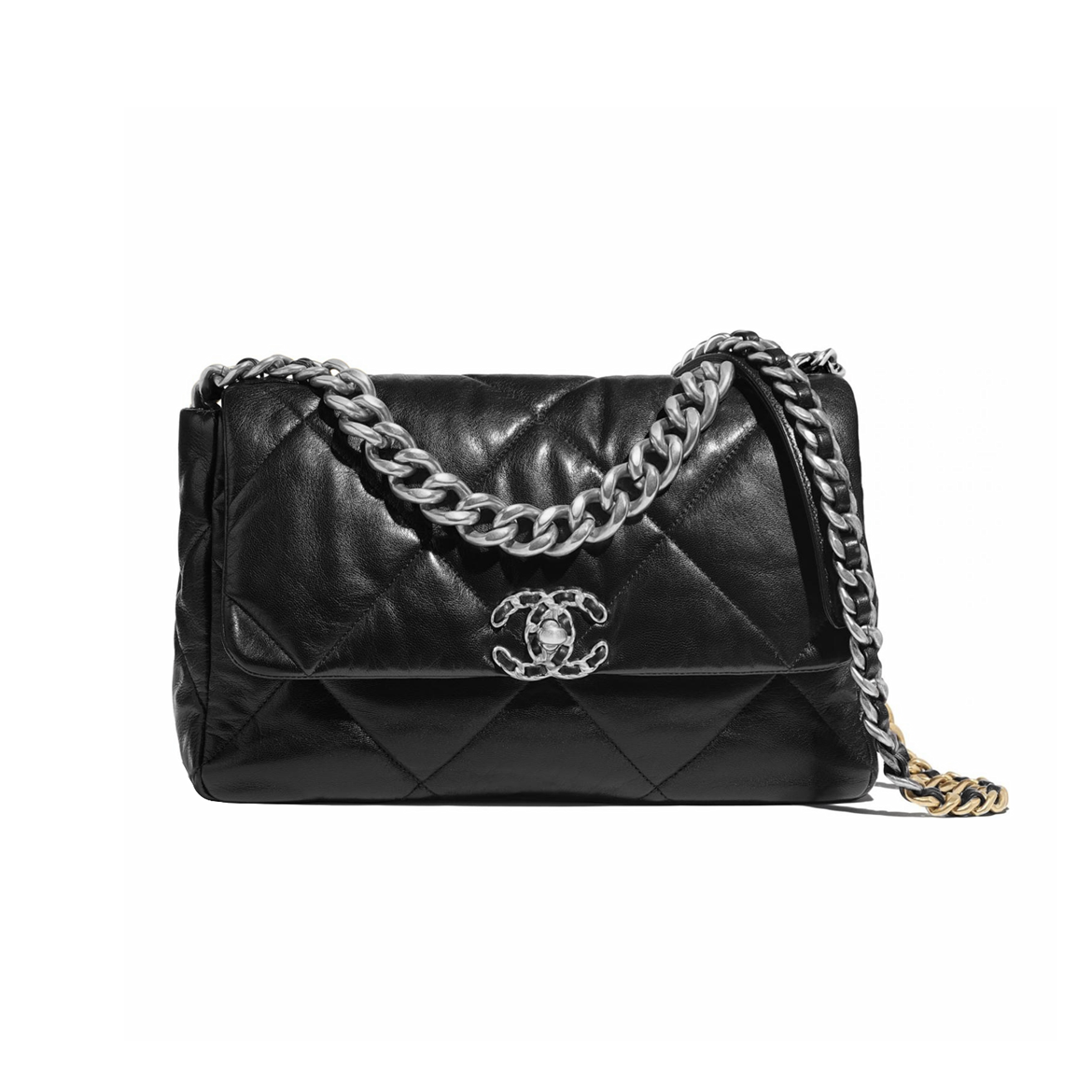Chanel NIGO Leather Chain Crossbody Bag #nigo57733