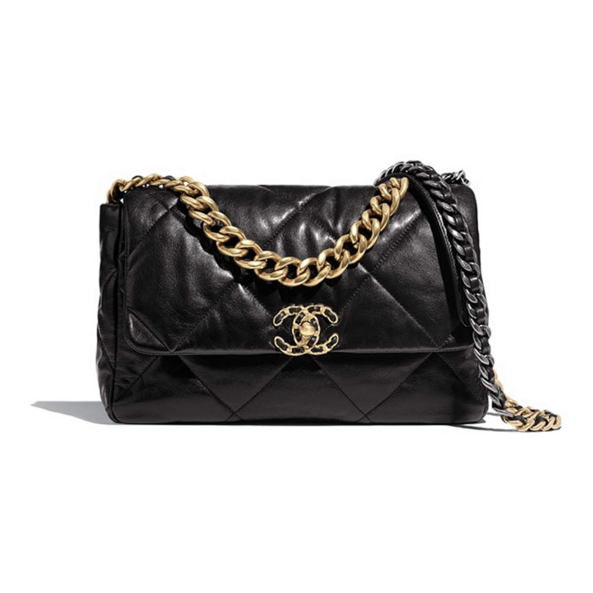 Chanel NIGO Leather Chain Crossbody Bag #nigo57733