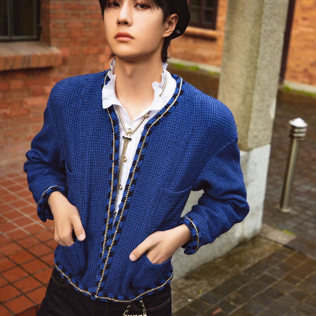 Chanel NIGO Button Black Leather Chain Long Necklace Sheepskin Accessories Jewelry #nigo82459