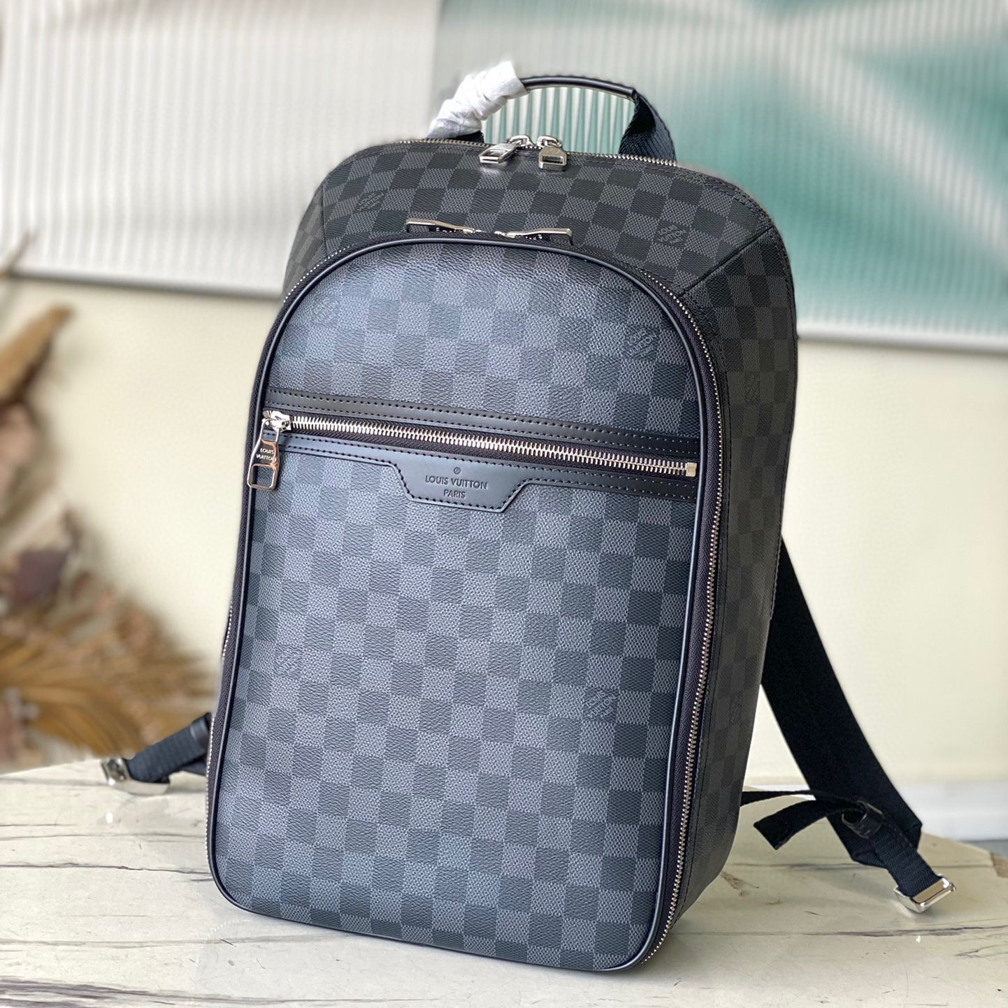 Louis Vuitton NIGO Leather Plaid Backpack bag #nigo57745