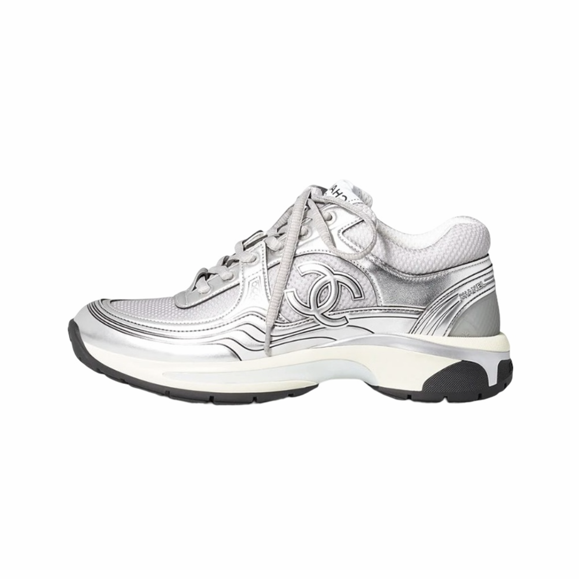 Chanel NIGO Spring and Autumn Mesh Flat Bottom Sneakers shoes #nigo57761