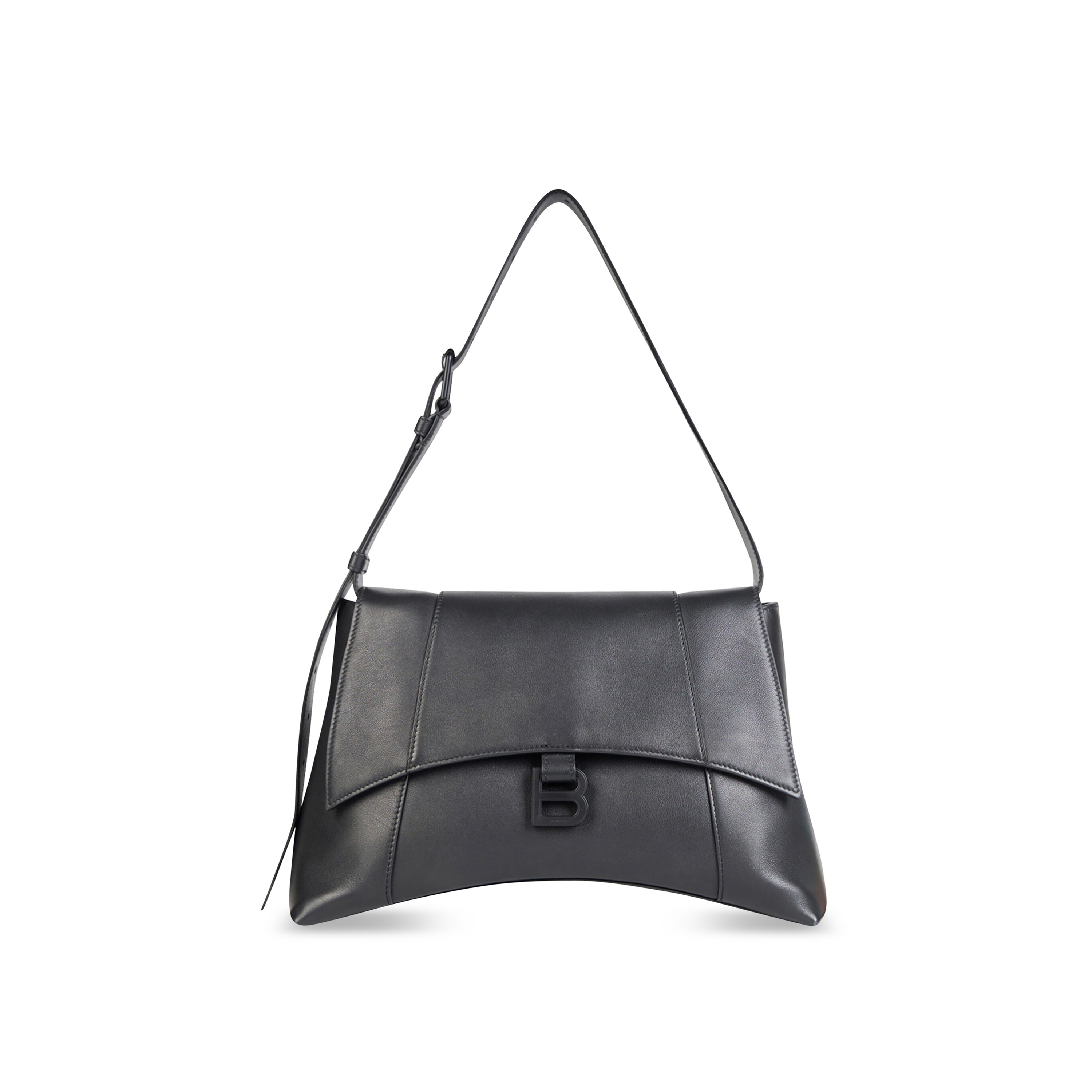 Balenciaga NIGO Black Leather Single Shoulder Underarm Bag #nigo57767
