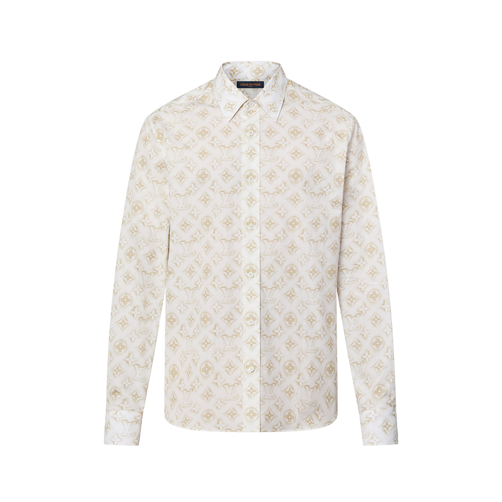 Louis Vuitton NIGO Man Cotton Long Sleeved Lapel Shirt #nigo94573