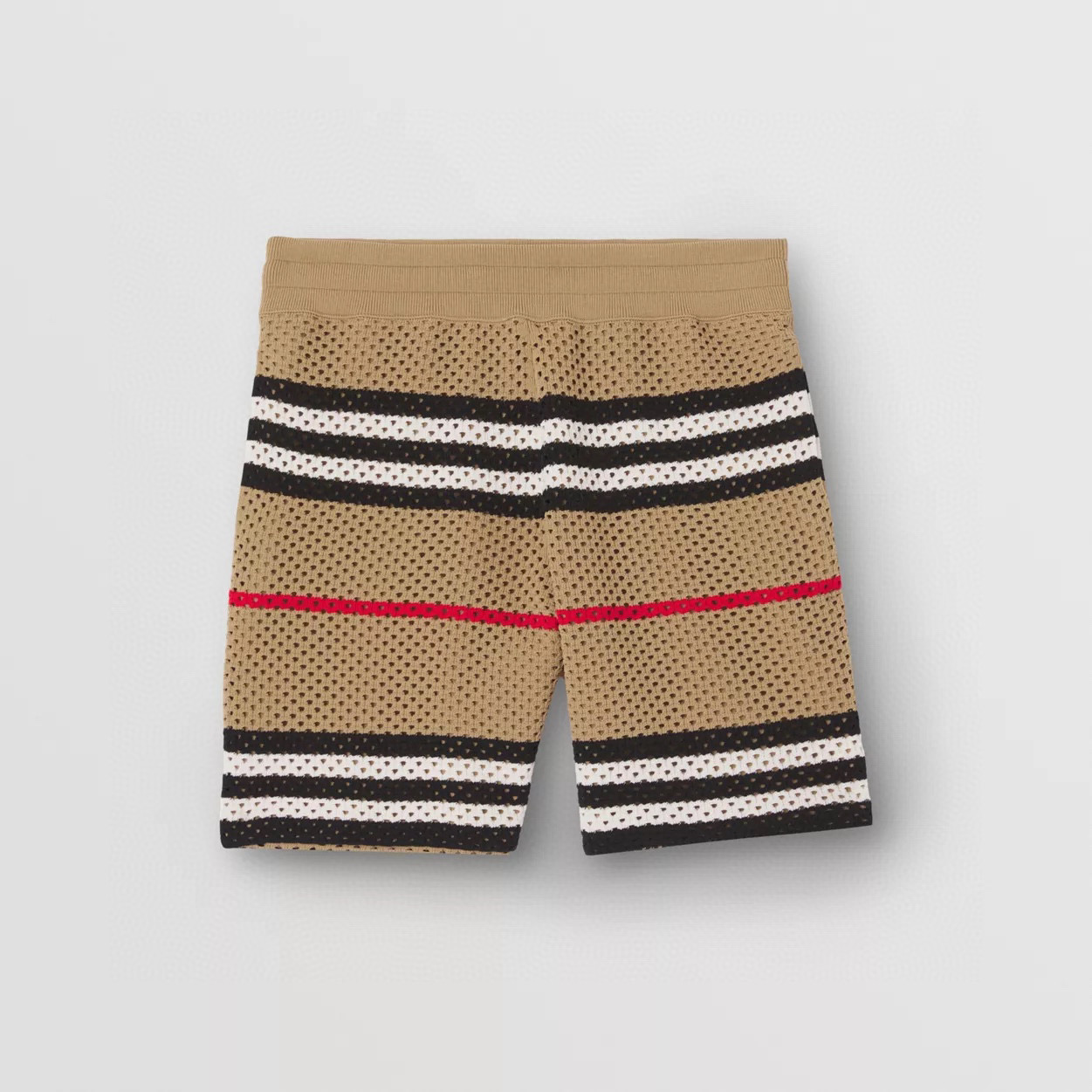 Burberry NIGO Man Khaki Plaid Lace Up Shorts pants #nigo94586