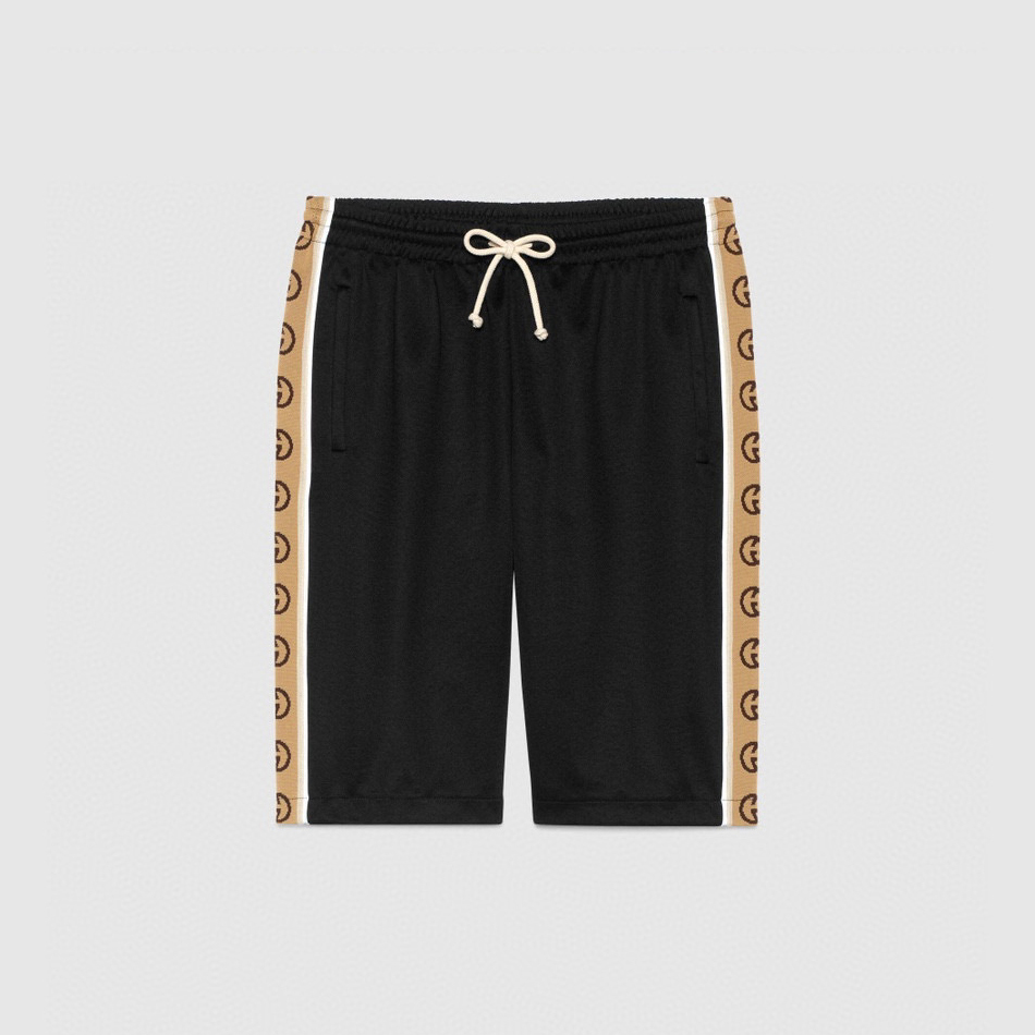Gucci NIGO Man Lace Up Stretch Sports Shorts pants #nigo94657