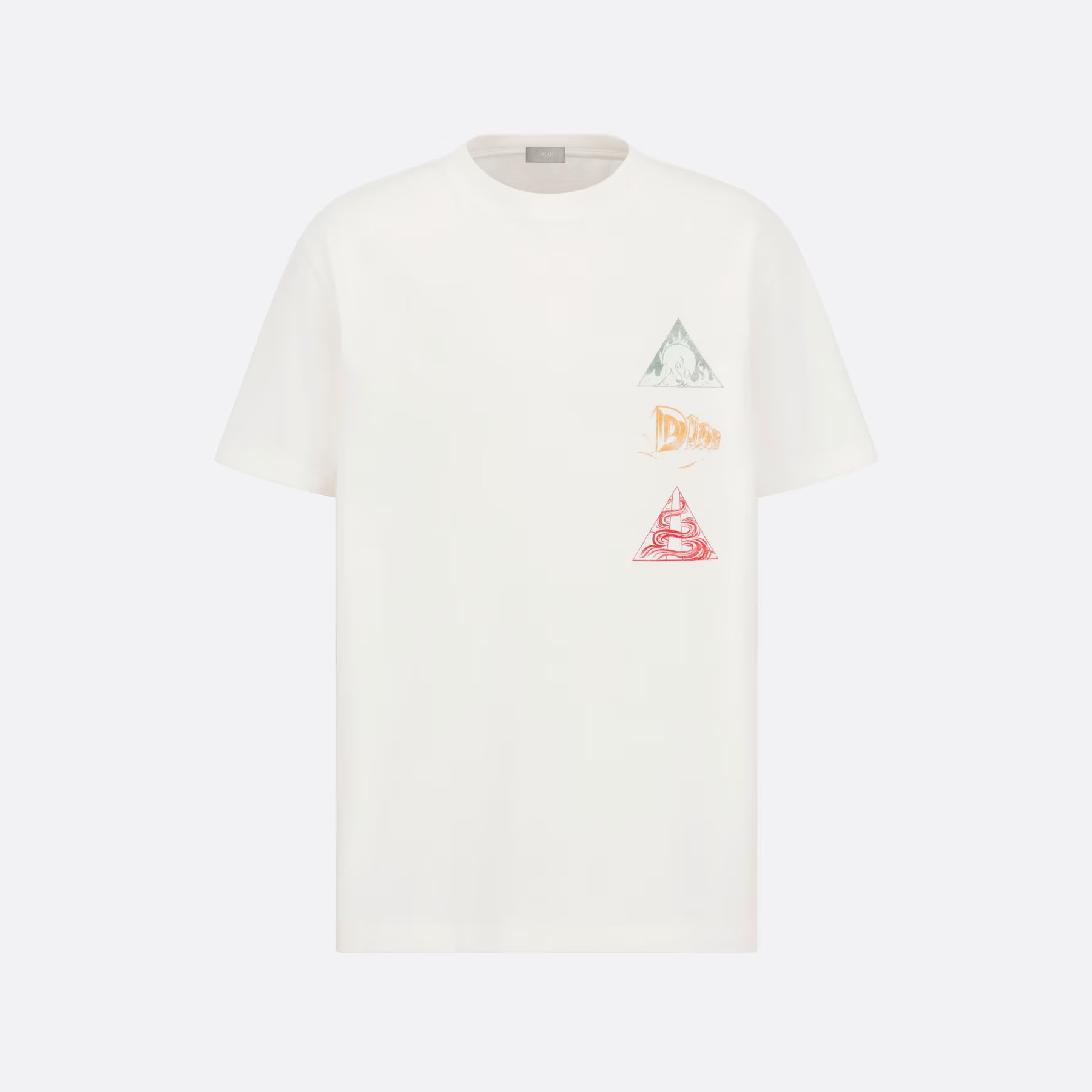 Dior NIGO White Graffiti Short Sleeve T-shirt #nigo94589
