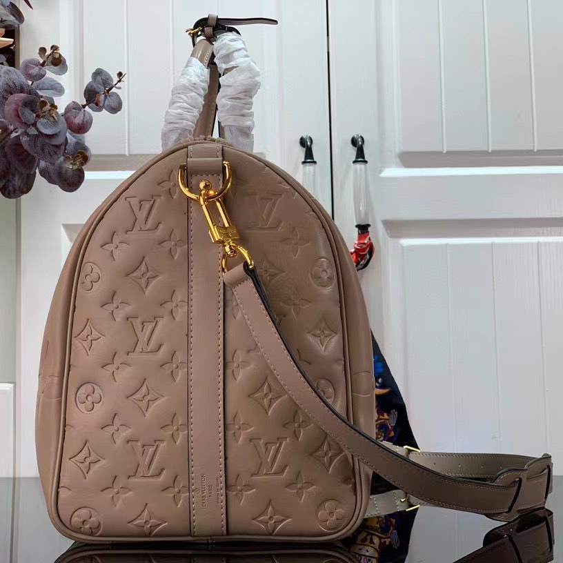 Louis Vuitton NIGO Three-Dimensional Logo Large Luggage Tote Bag Luggage Bag #nigo54767