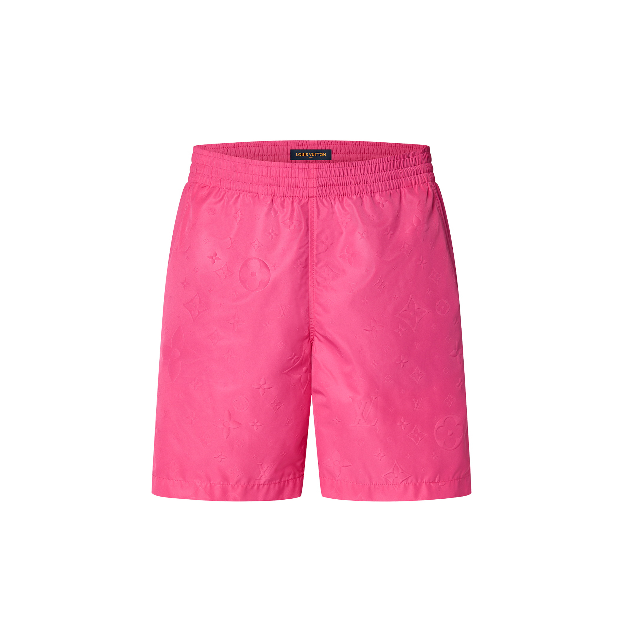 Louis Vuitton NIGO Man Rose Red Swimming Trunks Shorts pants #nigo94735