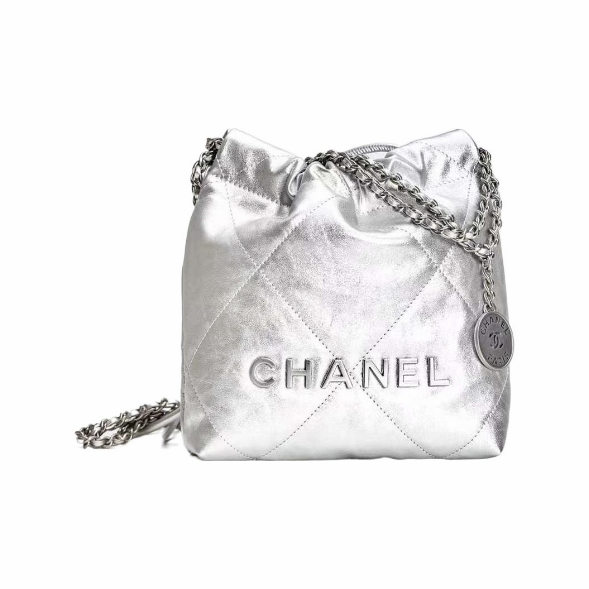 Chanel NIGO Silver Chain Backpack #nigo57795