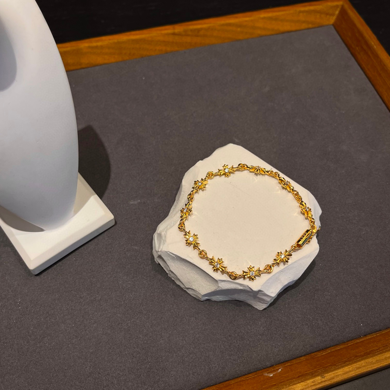 Chrome Hearts NIGO Gold And Ssilver Floral Bracelet #nigo57932