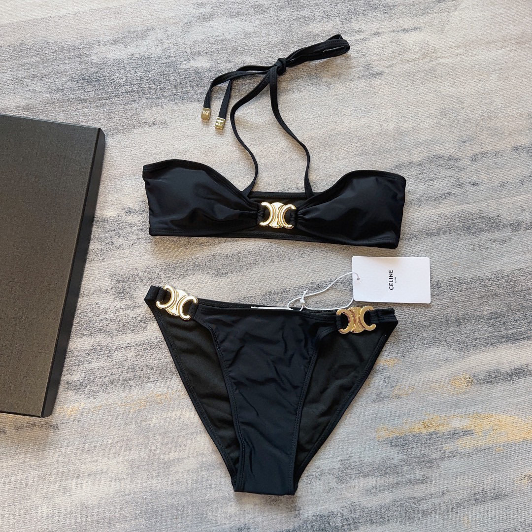 Celine NIGO Woman Summer Sling Swimsuit Suit #nigo57919