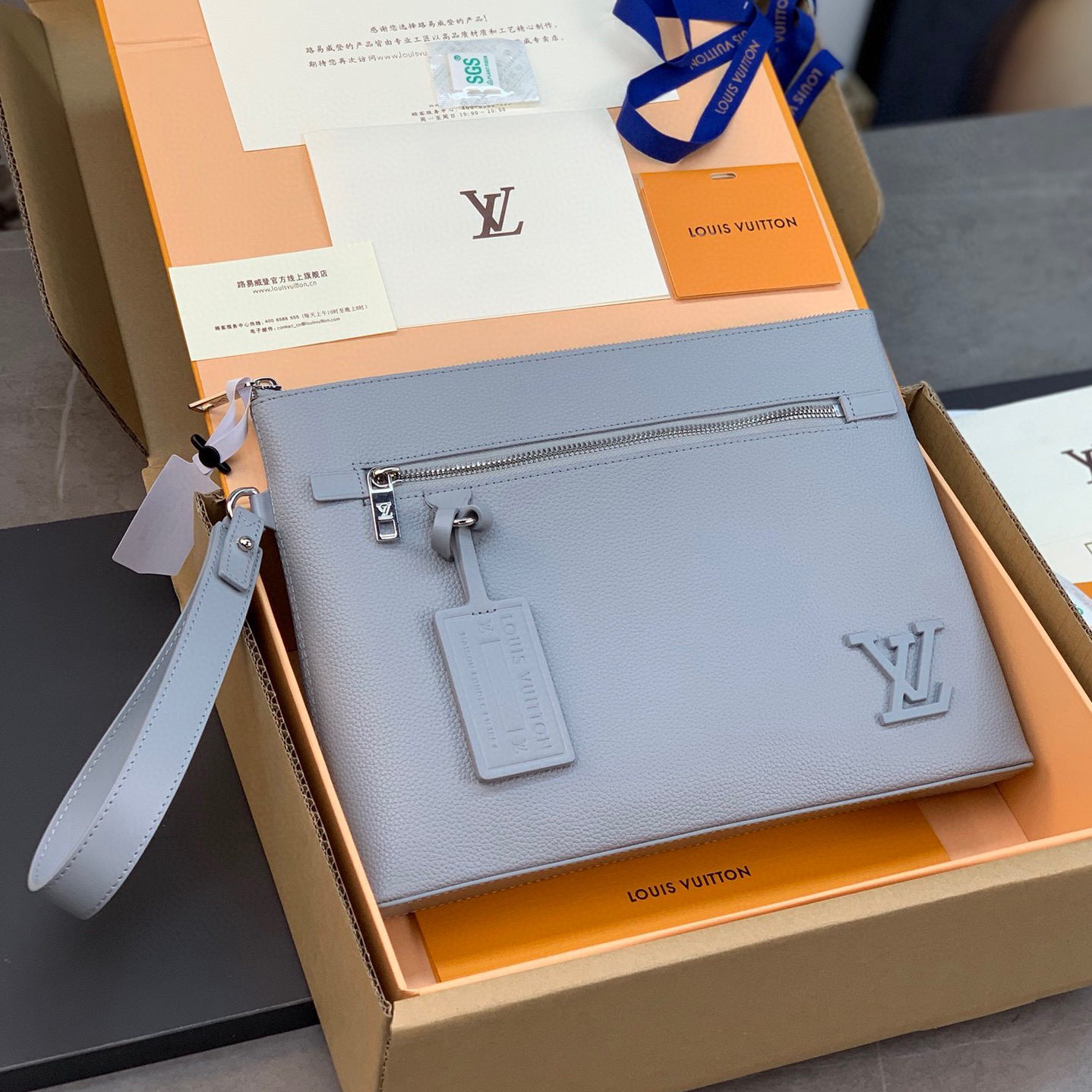 Louis Vuitton NIGO Leather High Capacity Handbag #nigo57791