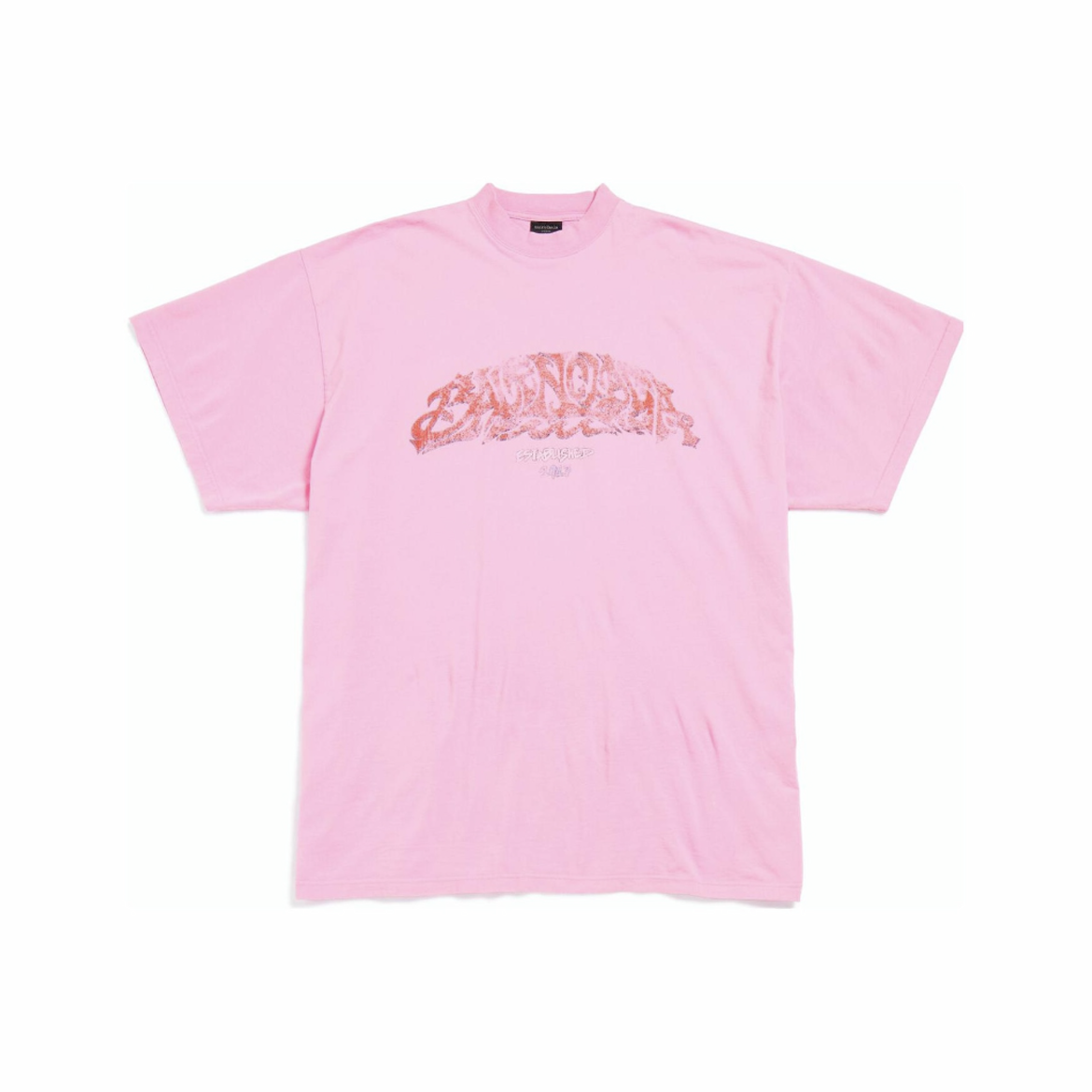 Balenciaga NIGO Woman Cotton Loose Short Sleeve T-shirt #nigo57965