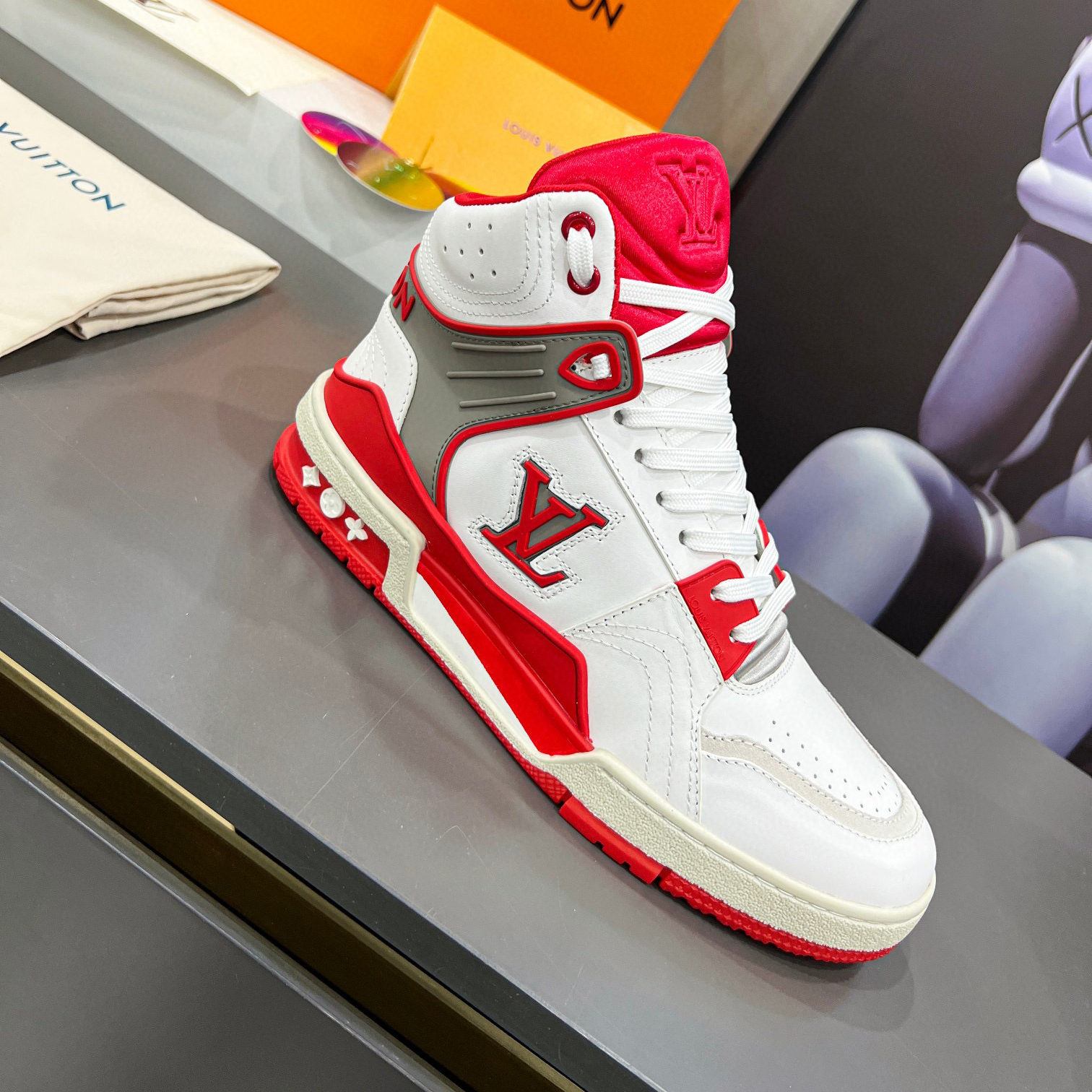 Louis Vuitton NIGO High Top Sports Casual Shoes #nigo94772