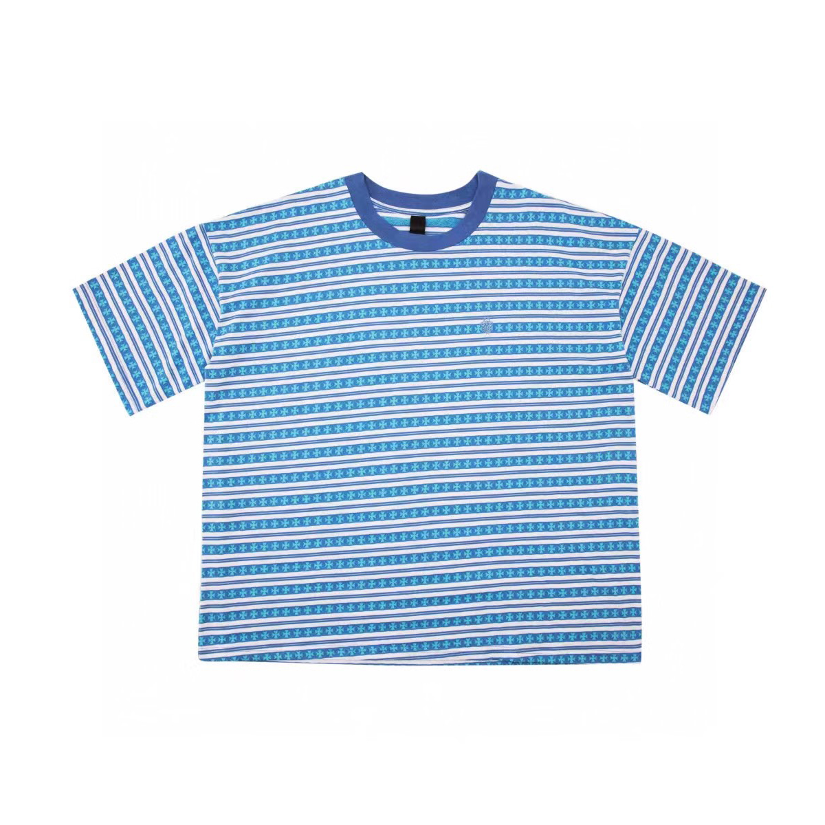 Chrome Hearts NIGO Man Striped Short Sleeve T-shirt #nigo94768