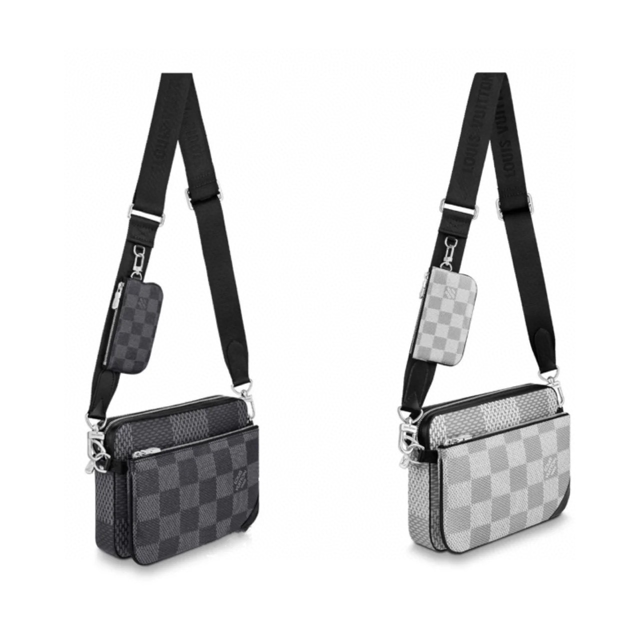 Louis Vuitton NIGO Three In One Diagonal Span Bag Bags #nigo94775