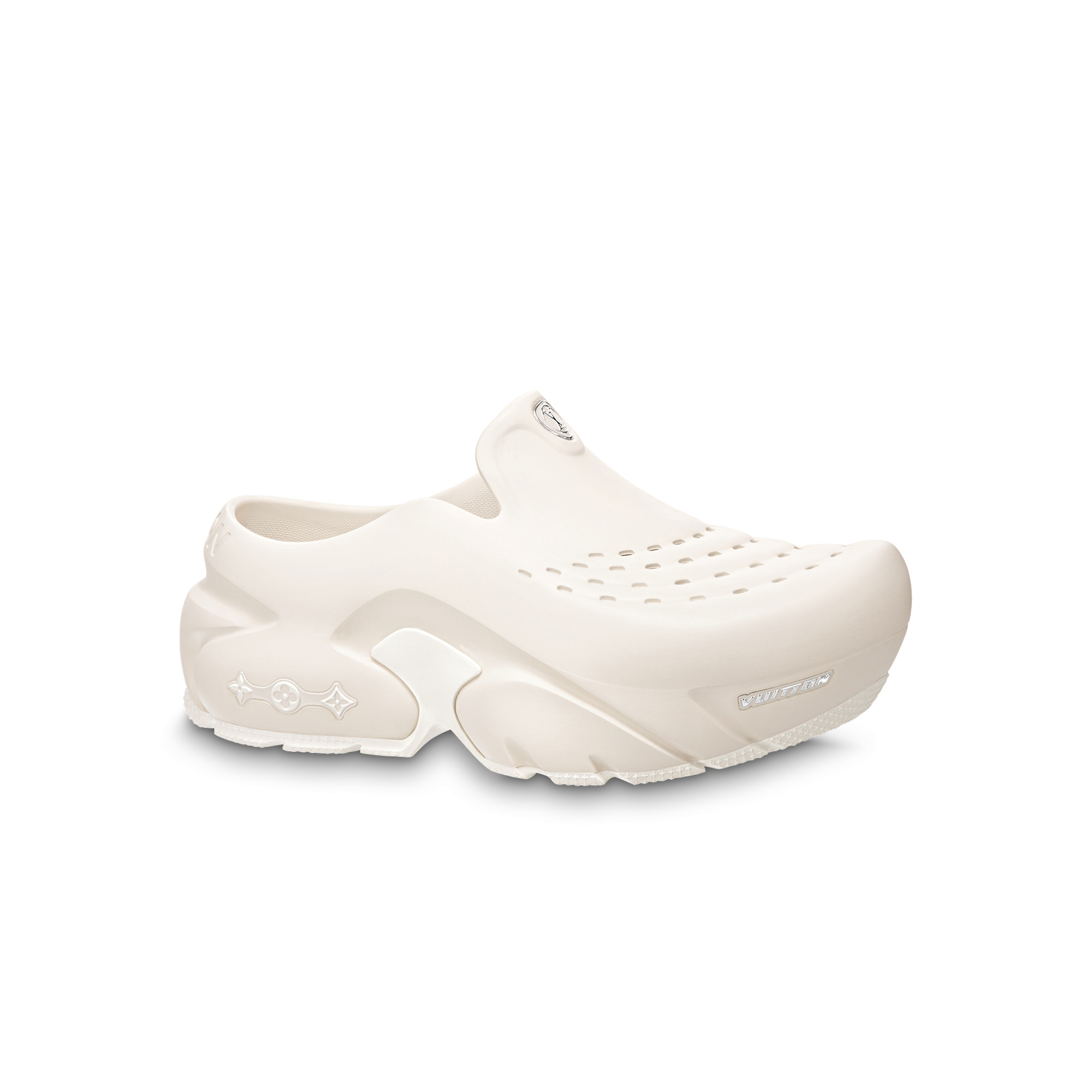 Louis Vuitton NIGO Thick Soled Baotou Half Slippers Shoes #nigo94782