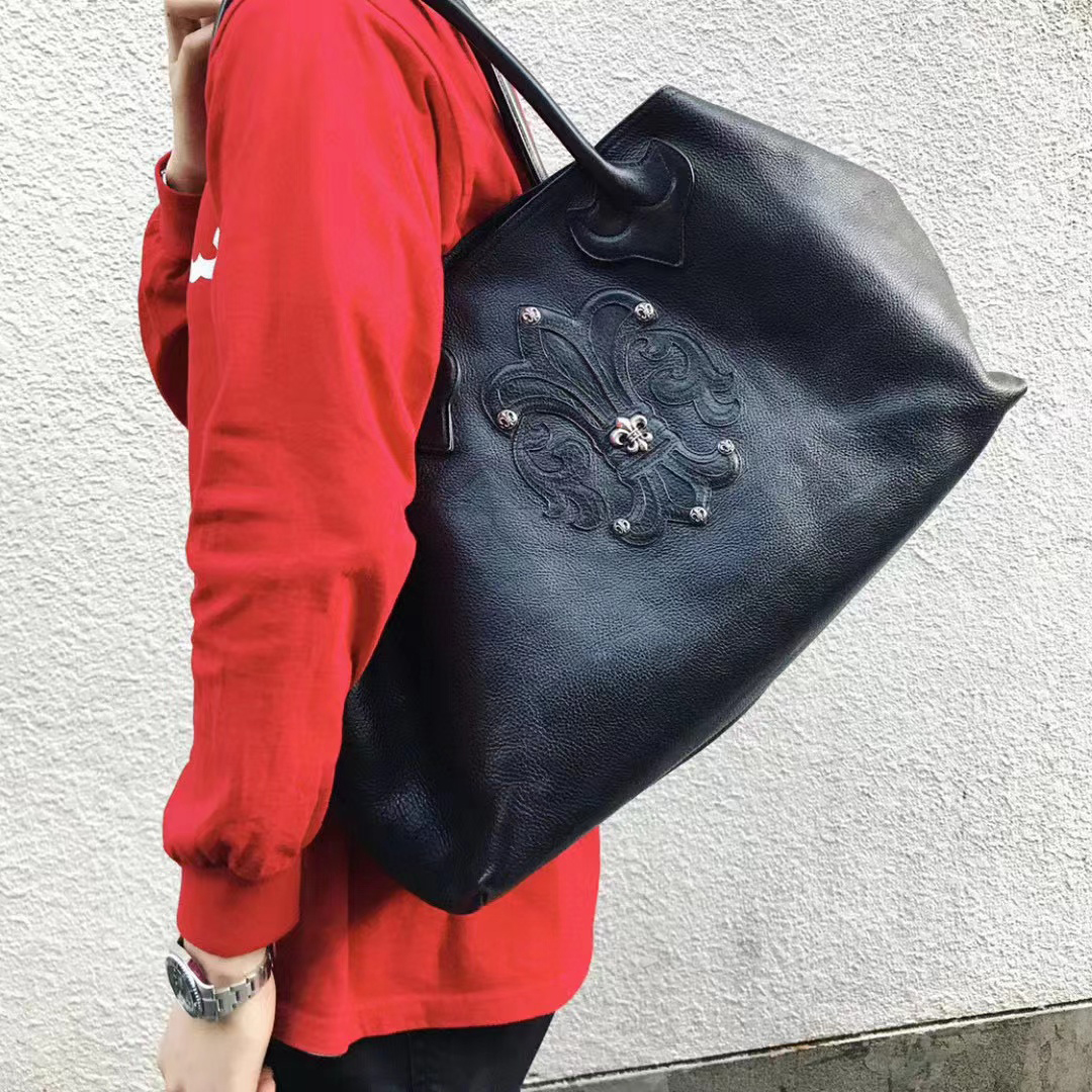 Chrome Hearts NIGO Leather Handbag Shopping Bag Bags #nigo94783