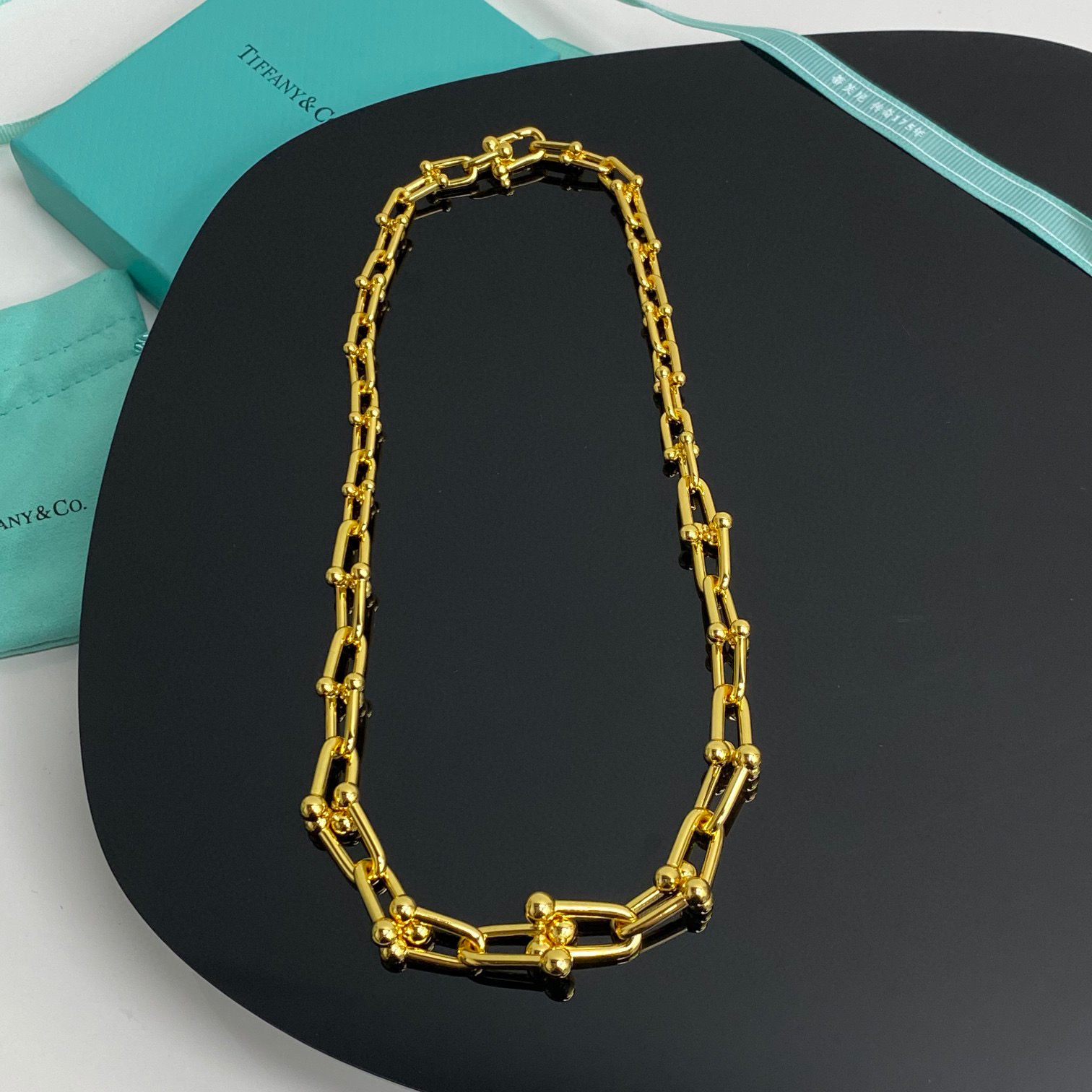 NIGO Tiffany & Co.  Hardwear Gold and Silver Chain Necklace Accessories #nigo84139