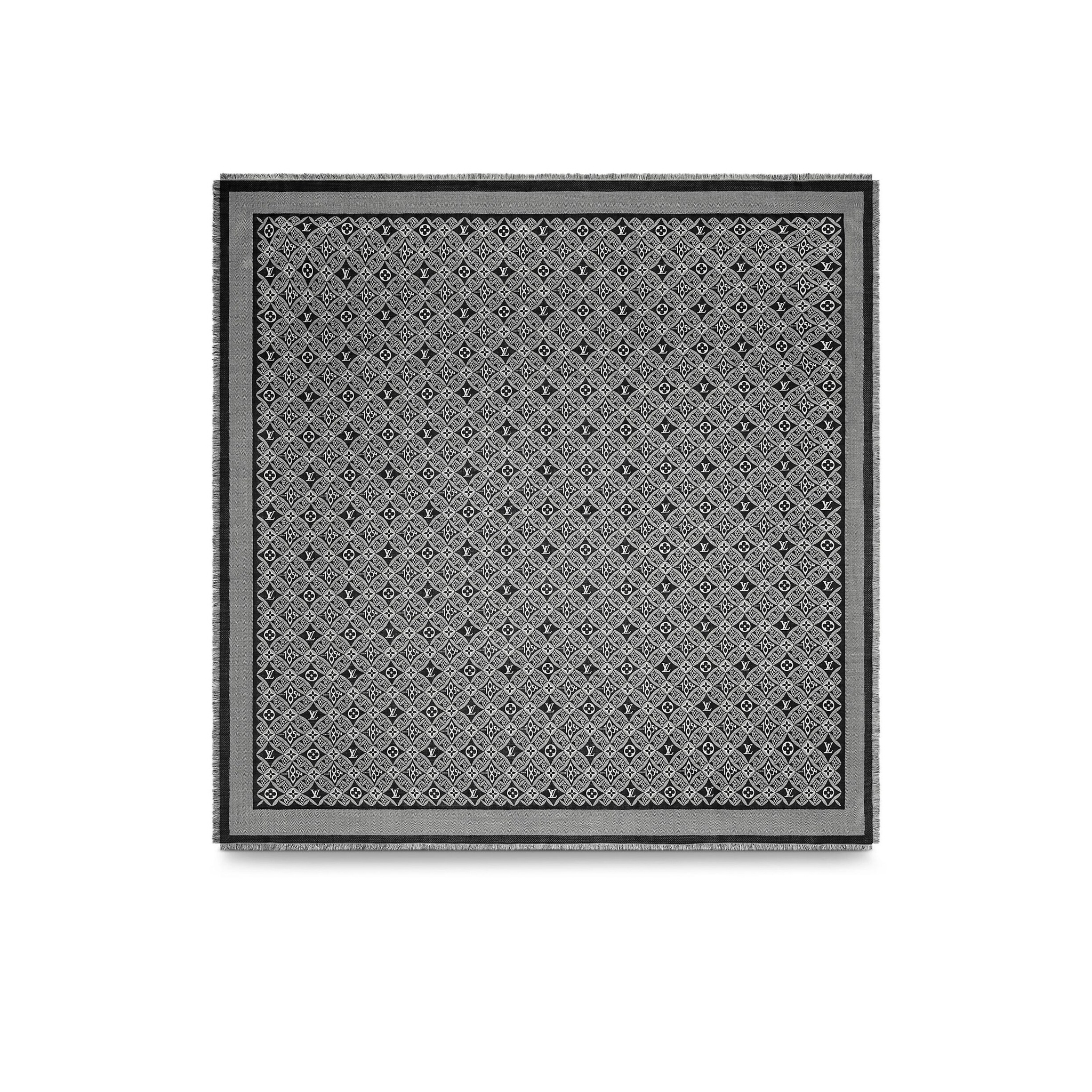 Louis Vuitton NIGO Grey printed Shawl Accessories #nigo57959