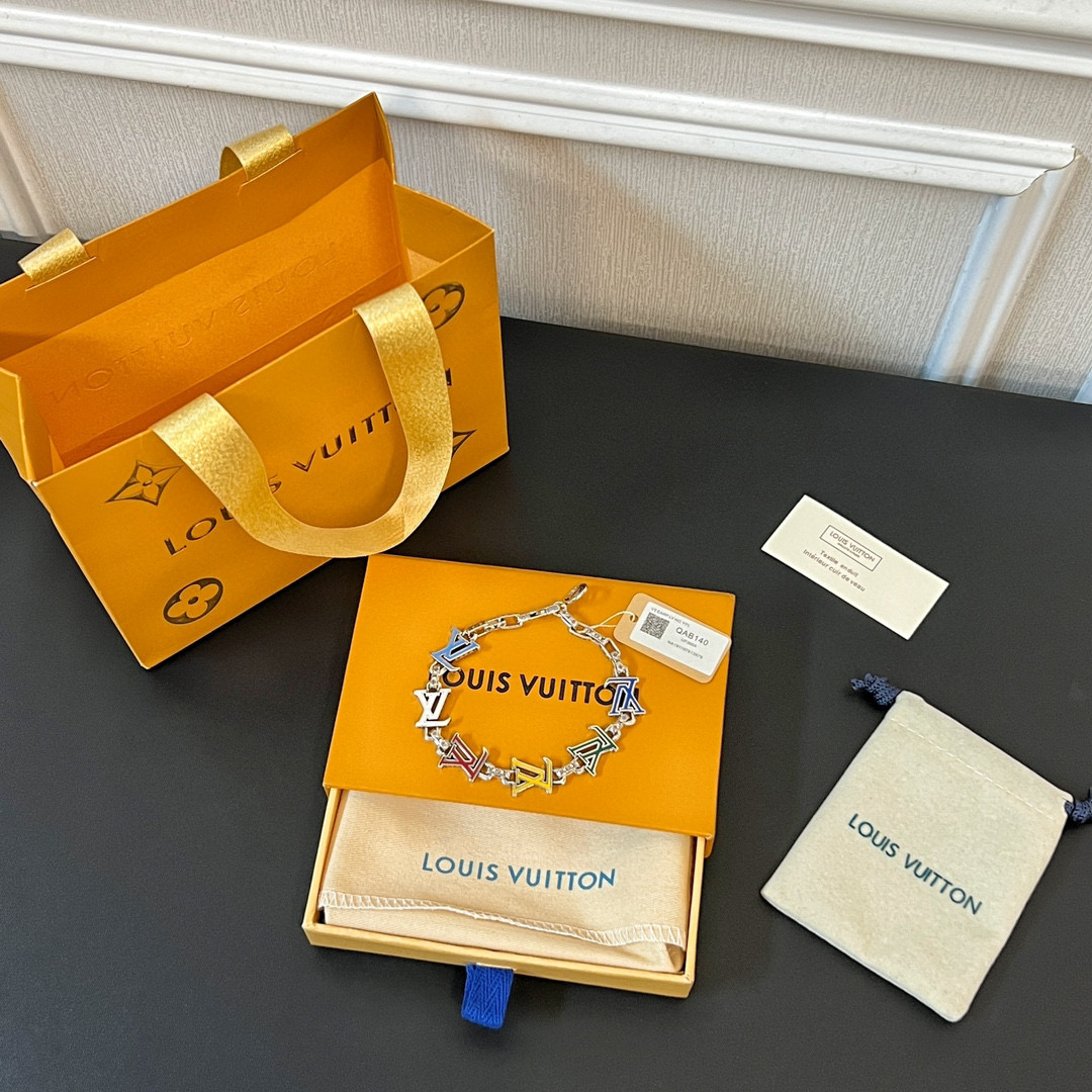 Louis Vuitton NIGO Letter Chain Bracelet Accessories #nigo84149