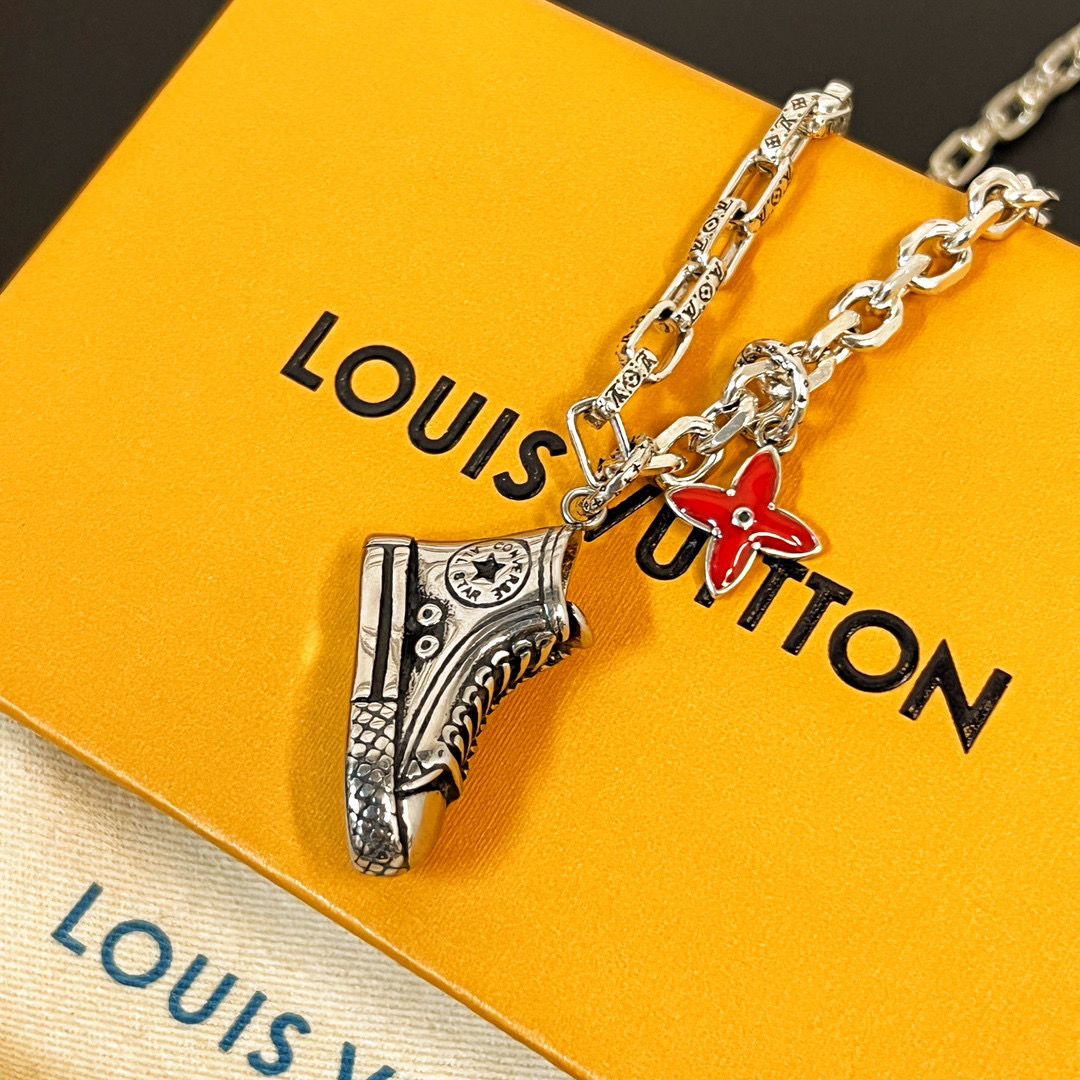 Louis Vuitton NIGO Shoe Decoration Chain Necklace Accessories #nigo84151