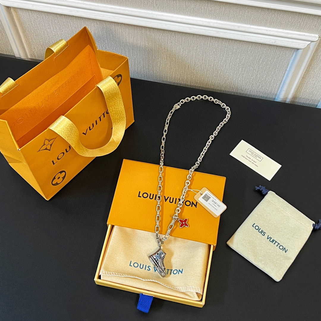 Louis Vuitton NIGO Shoe Decoration Chain Necklace Accessories #nigo84151