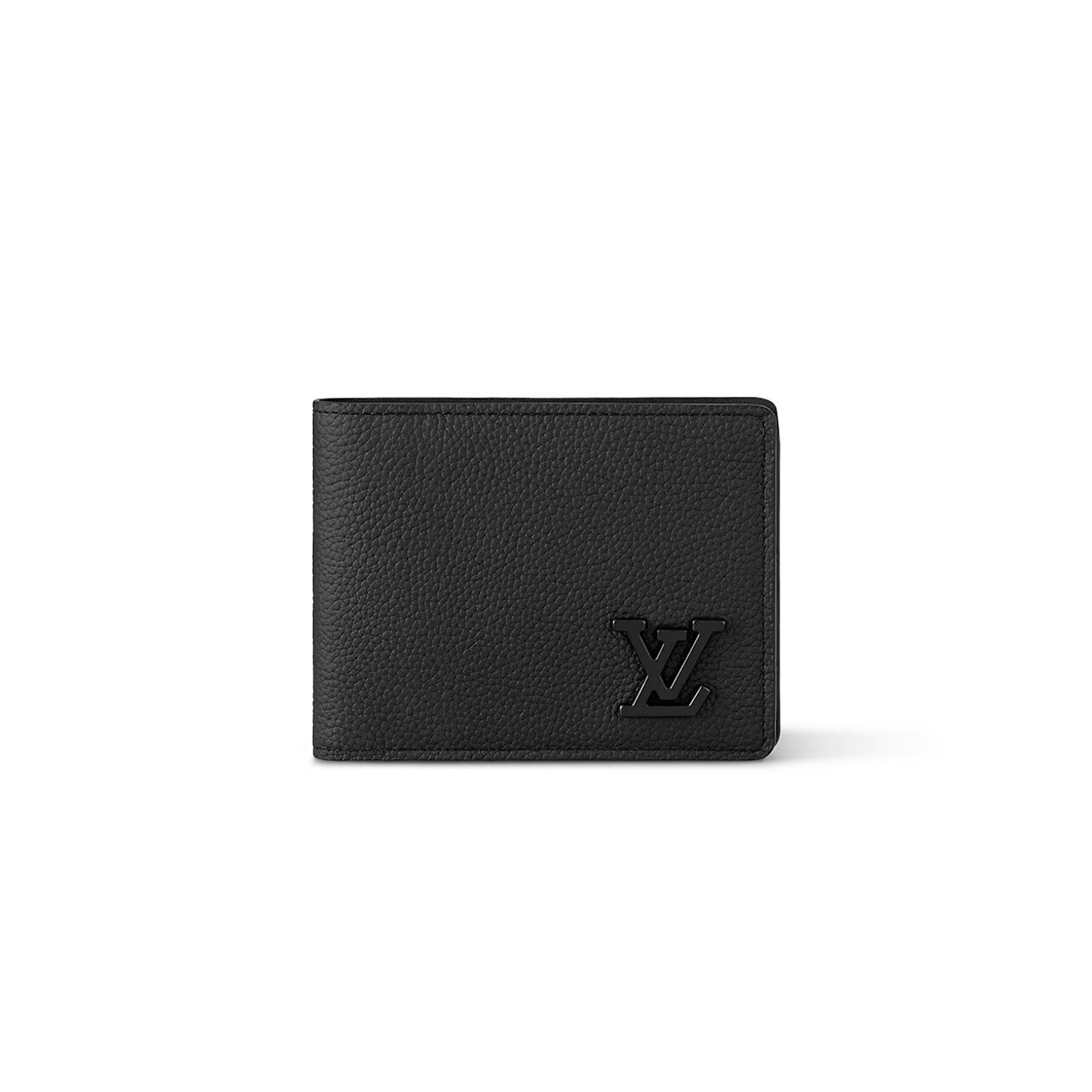 Louis Vuitton NIGO Black Leather Letter Wallet bag #nigo58144